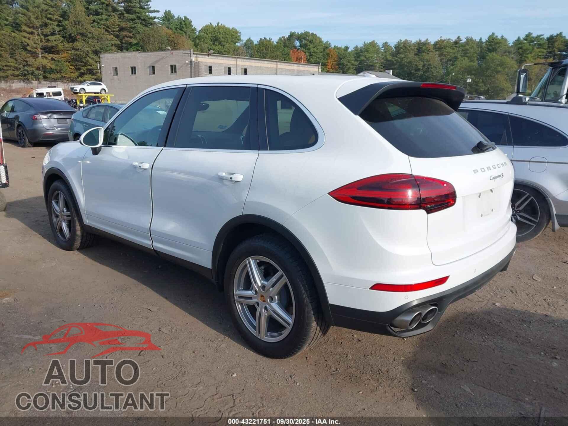 PORSCHE CAYENNE 2016 - WP1AB2A22GLA96716