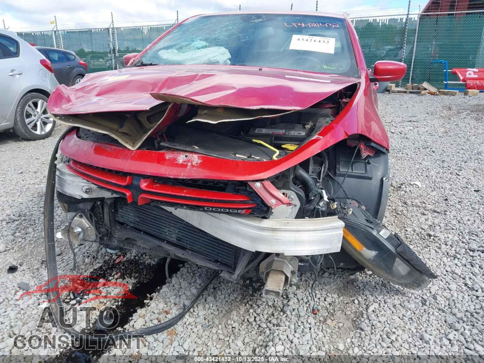 DODGE DART 2013 - 1C3CDFBH5DD224603