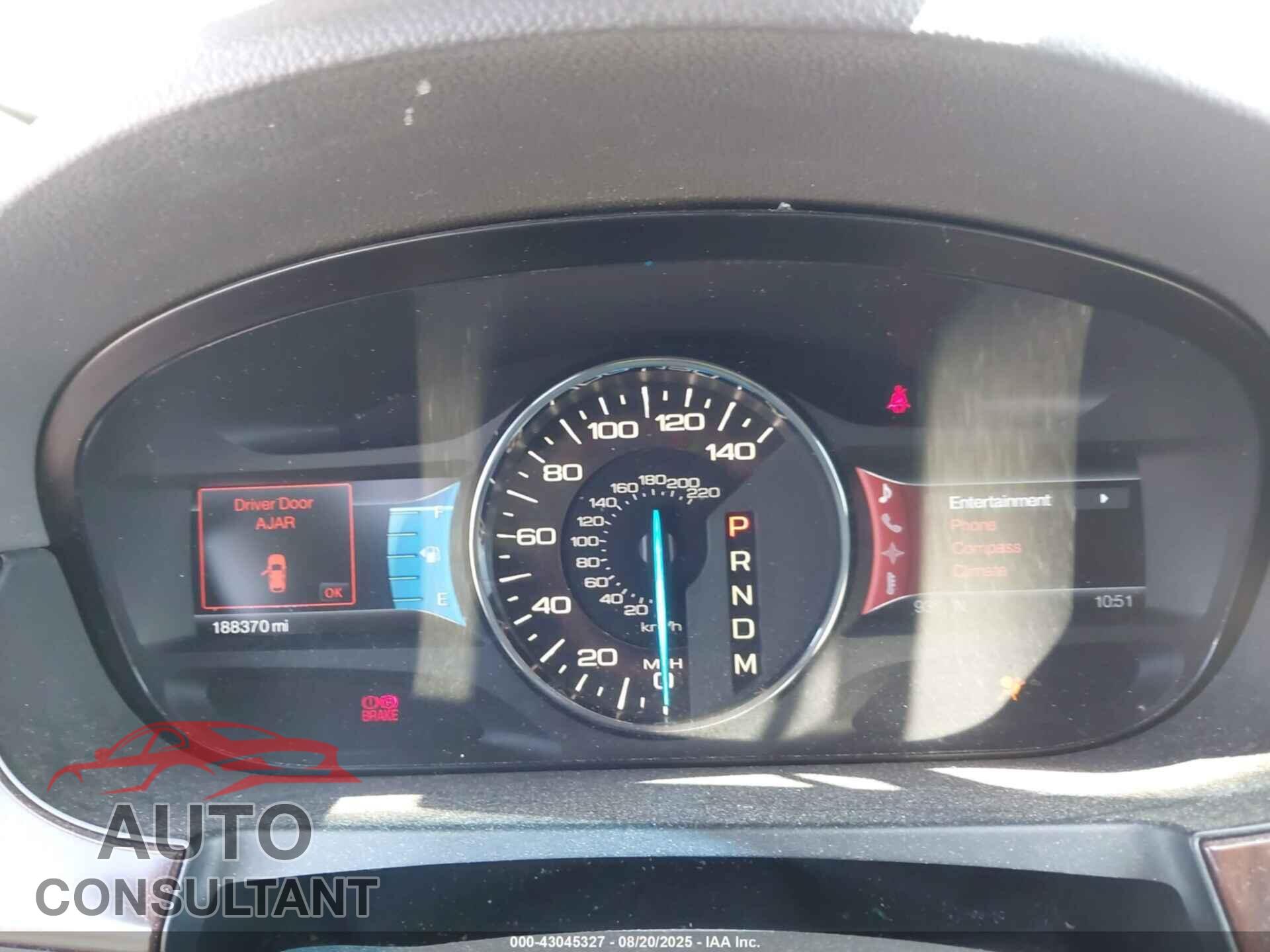 FORD EDGE 2011 - 2FMDK3KC1BBB35540