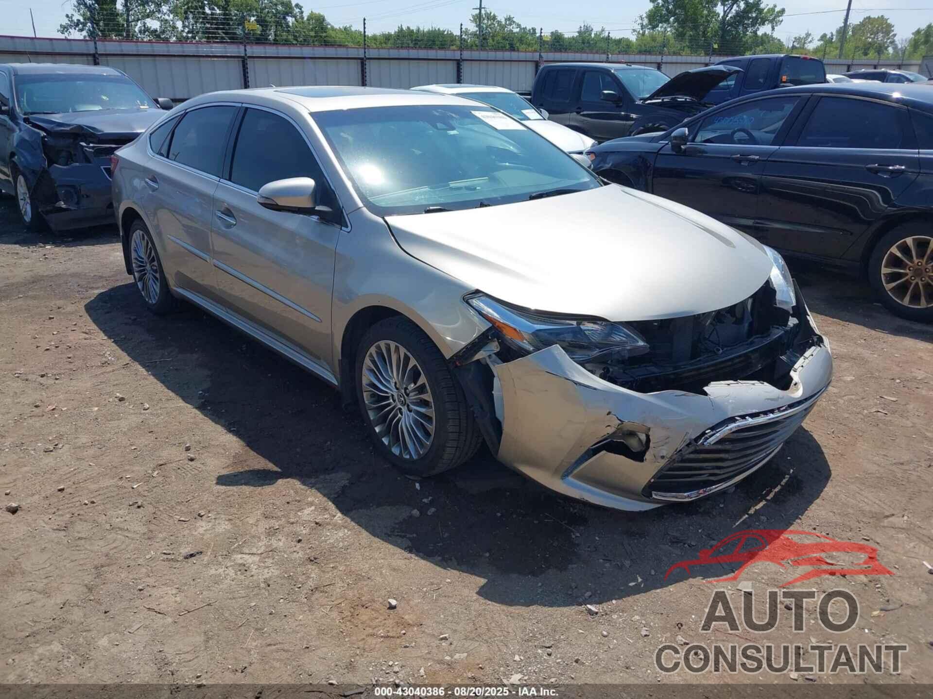 TOYOTA AVALON 2017 - 4T1BK1EB0HU262295