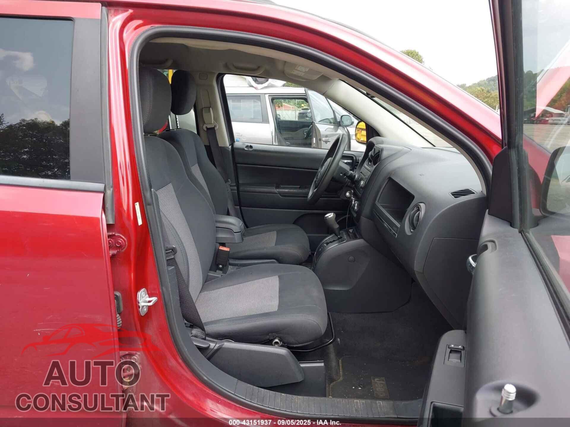 JEEP COMPASS 2012 - 1C4NJCBBXCD634206