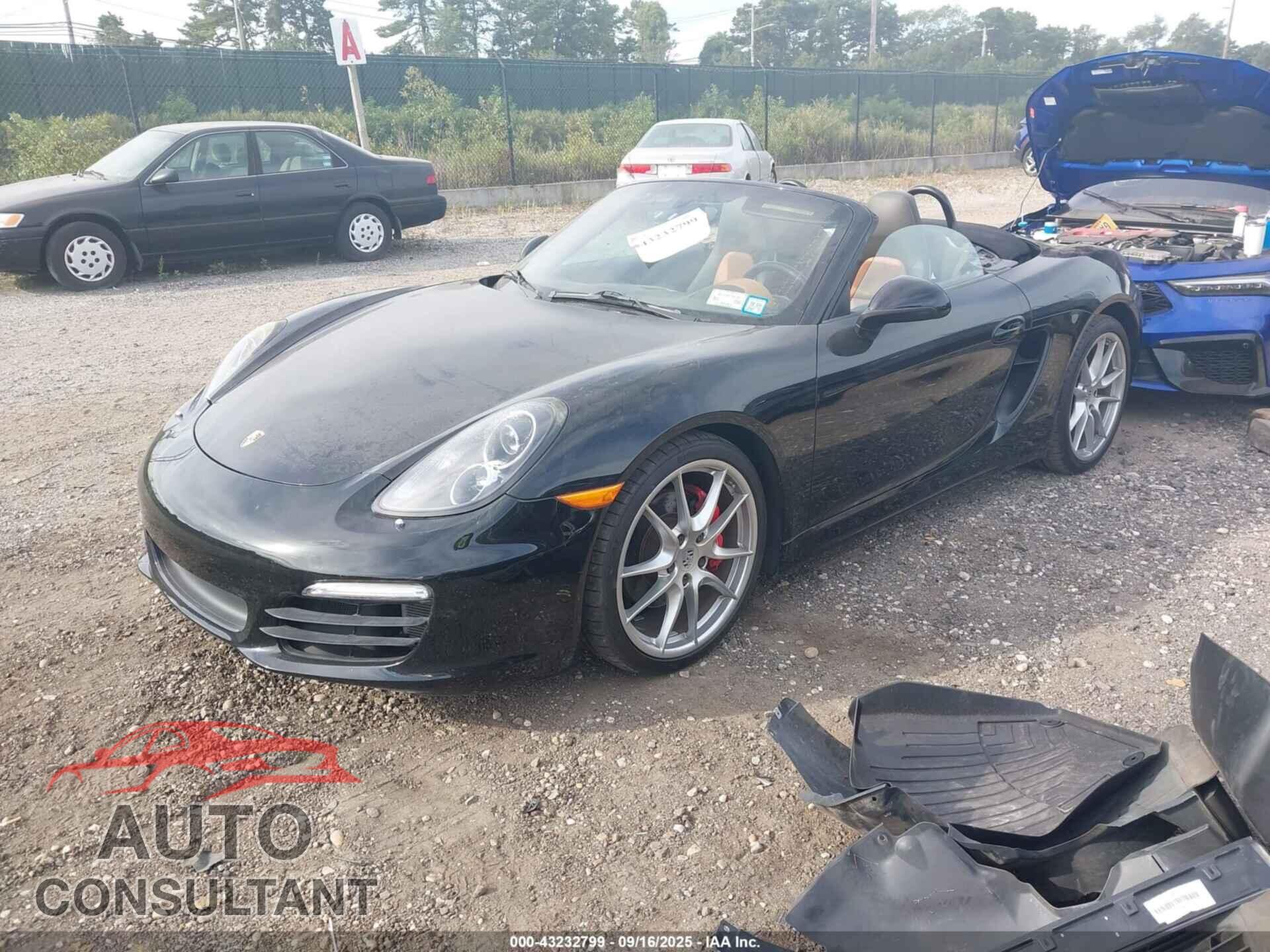 PORSCHE BOXSTER 2013 - WP0CB2A8XDS132541