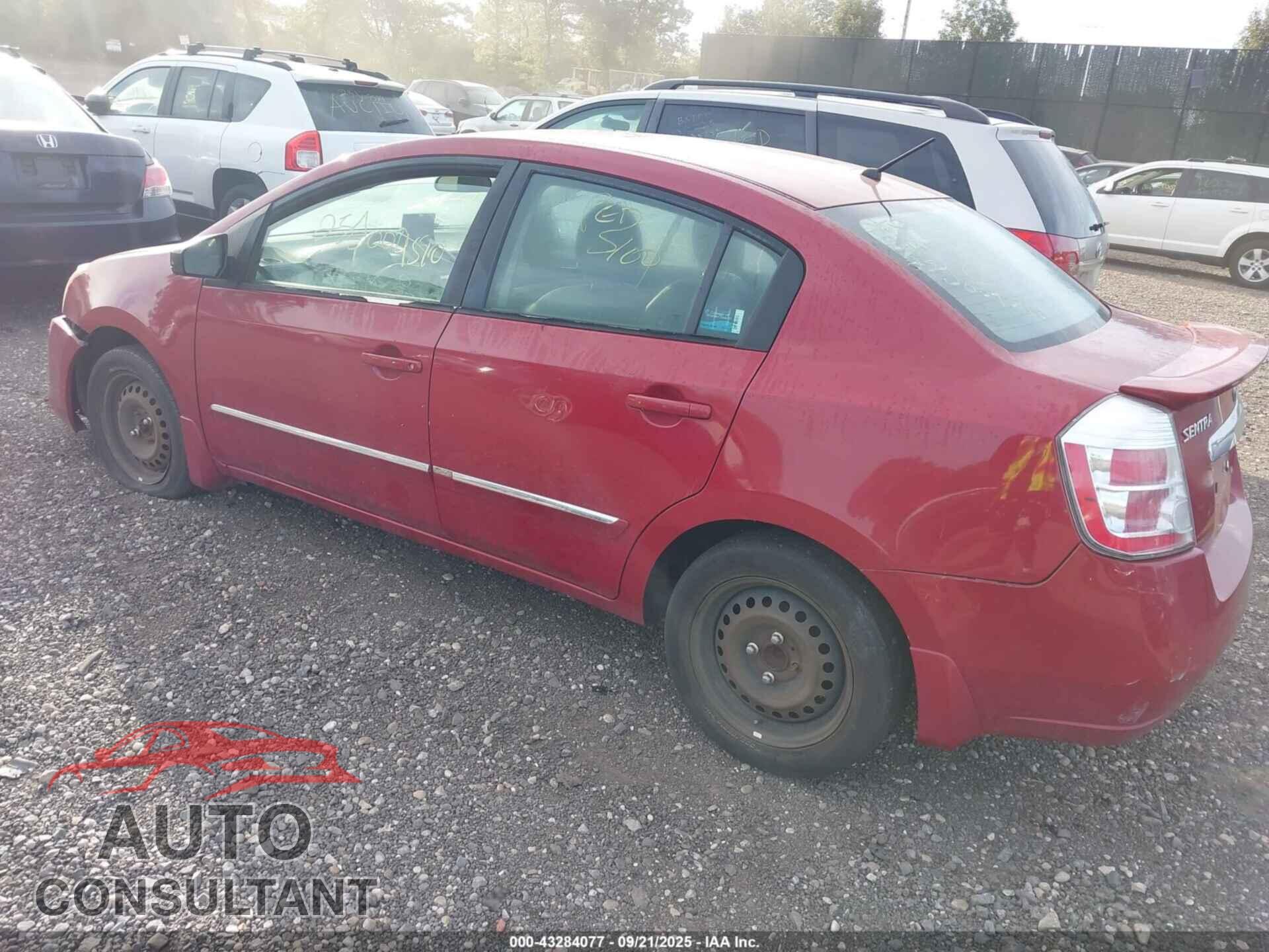 NISSAN SENTRA 2012 - 3N1AB6AP5CL752381