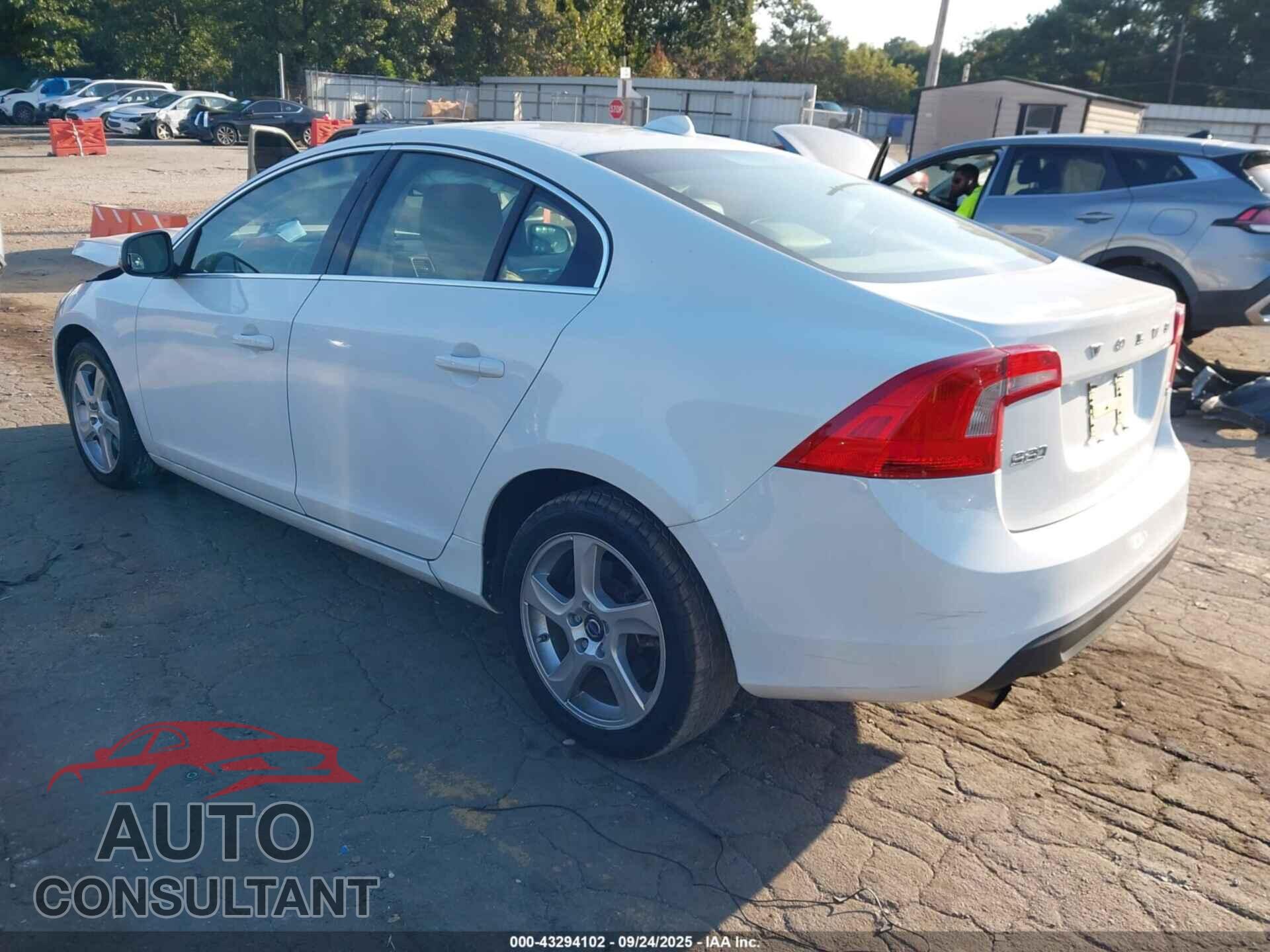 VOLVO S60 2012 - YV1622FS5C2091973