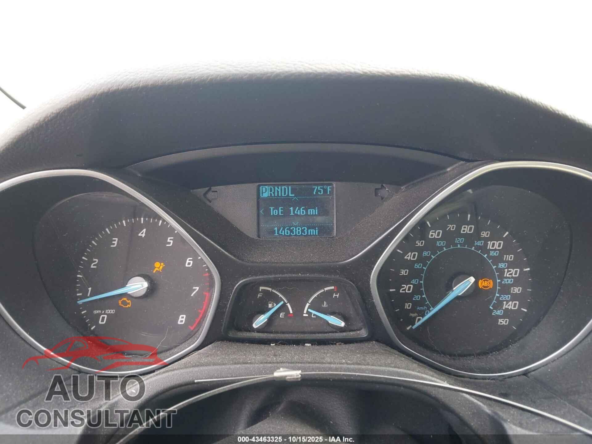FORD FOCUS 2012 - 1FAHP3F22CL382744