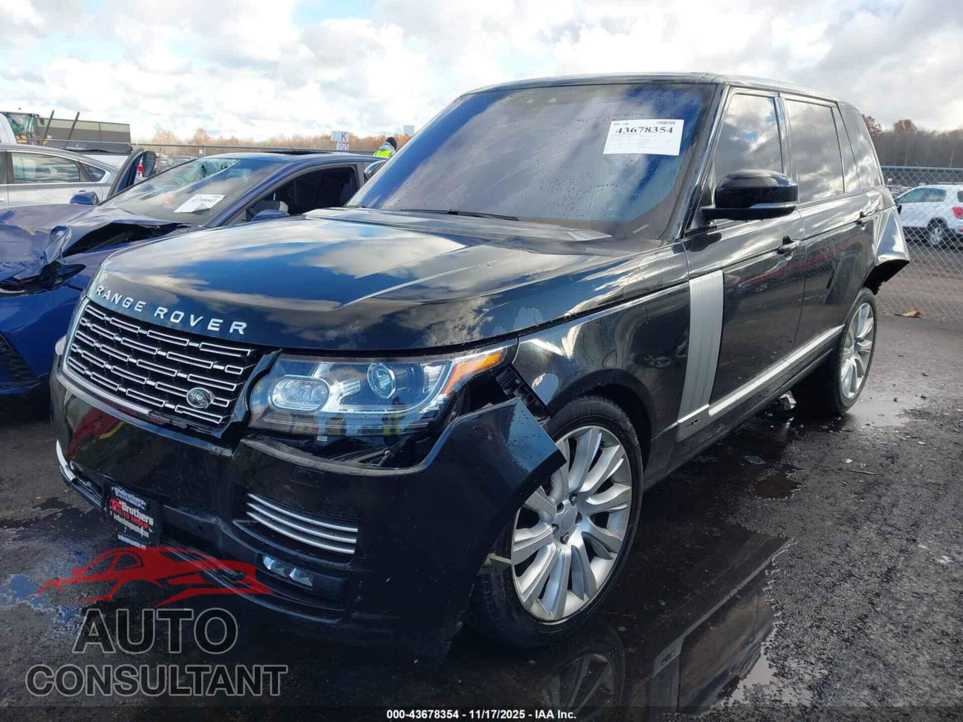 LAND ROVER RANGE ROVER 2017 - SALGS5FE1HA351703