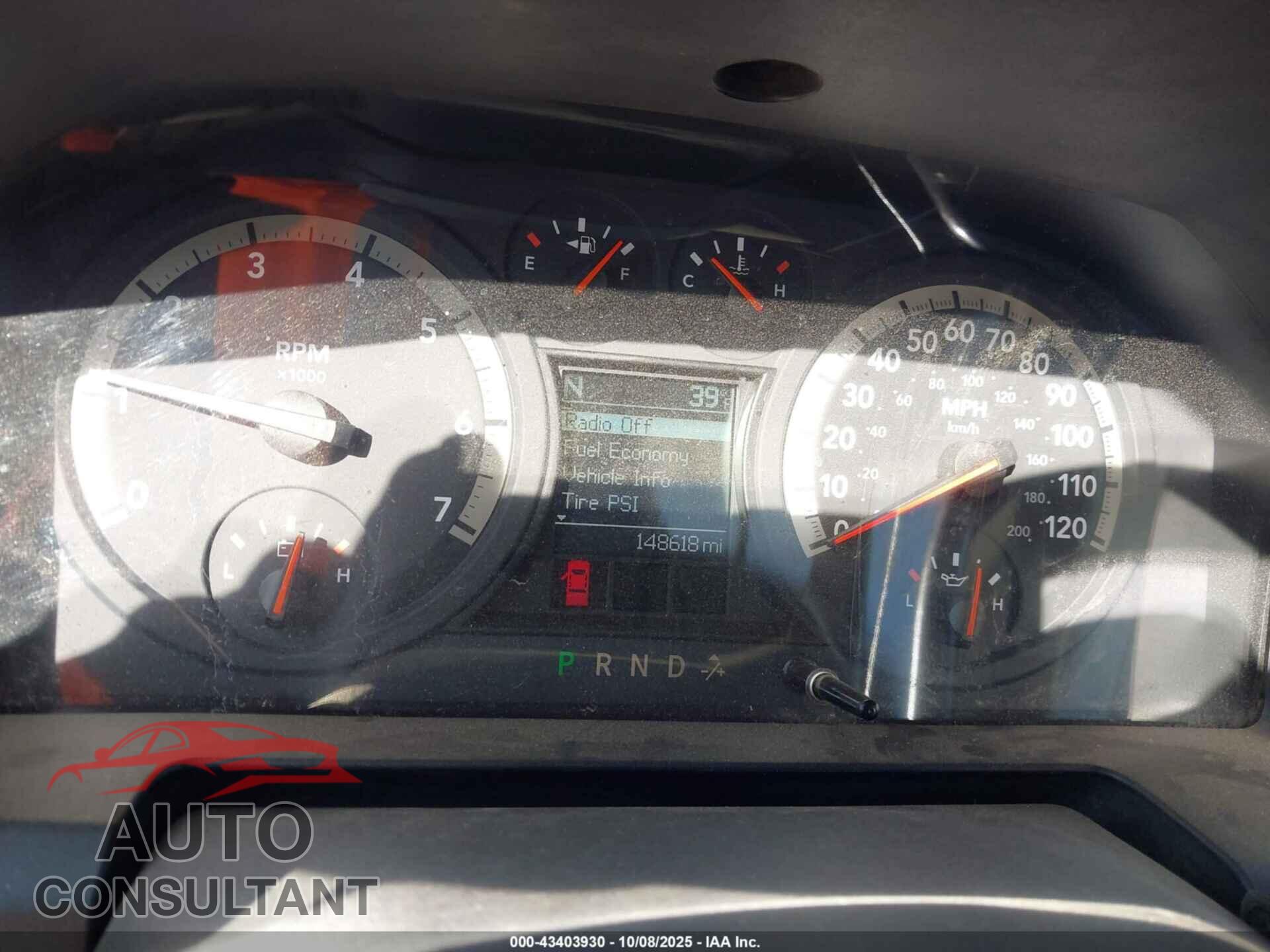 DODGE RAM 2500 2010 - 3D7TT2CTXAG182296
