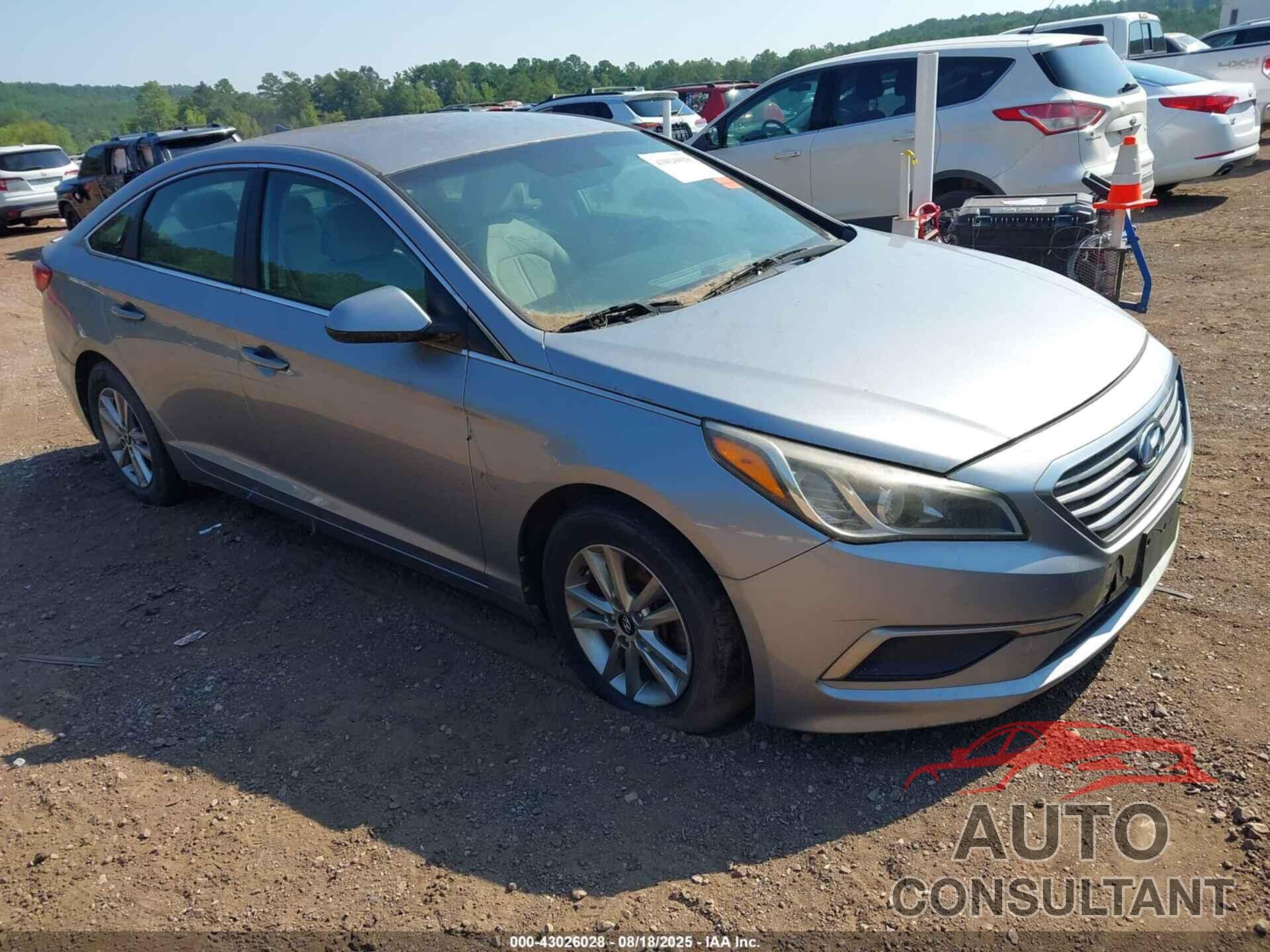 HYUNDAI SONATA 2017 - 5NPE24AF6HH549355
