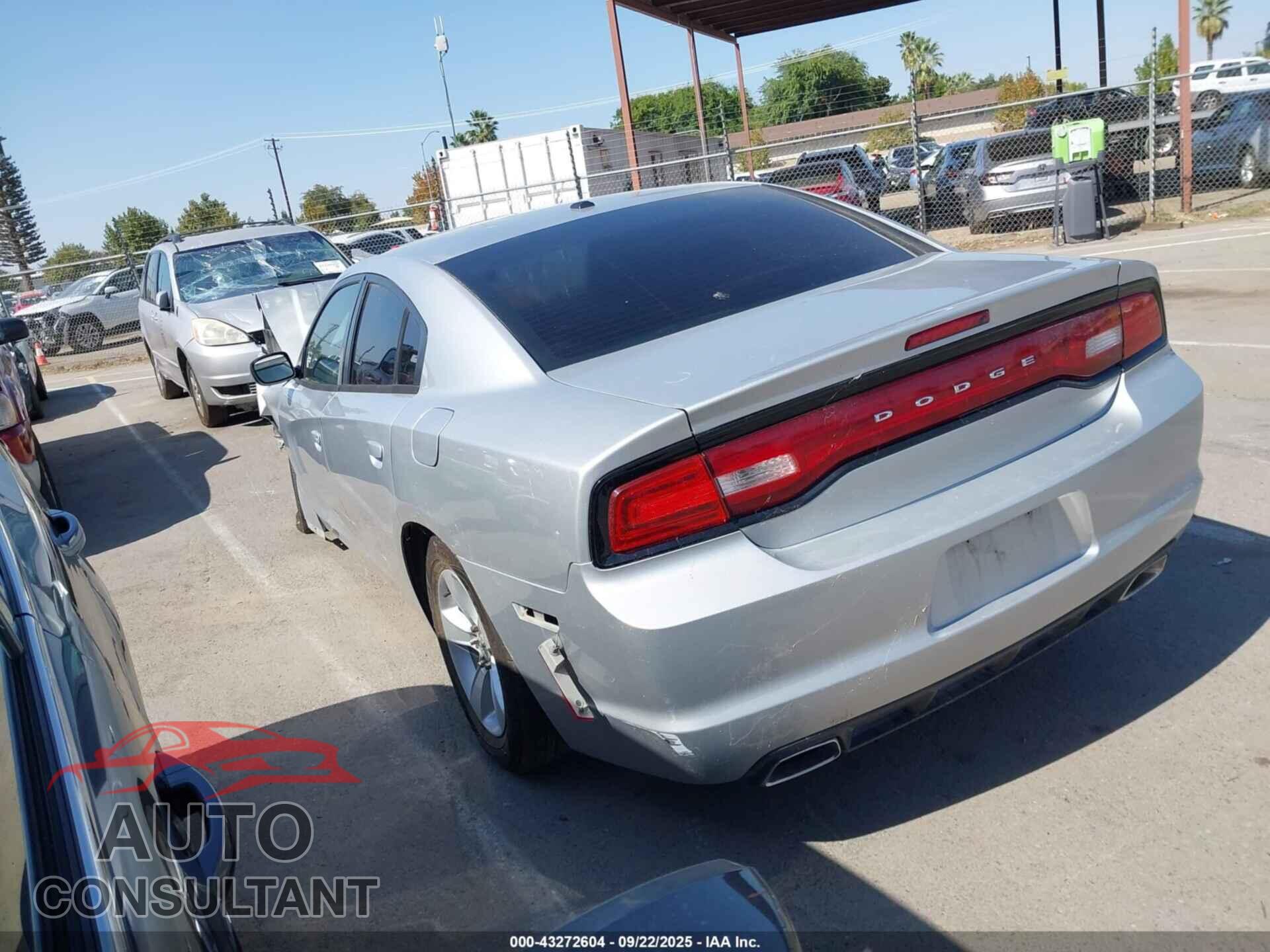 DODGE CHARGER 2012 - 2C3CDXHG8CH247220