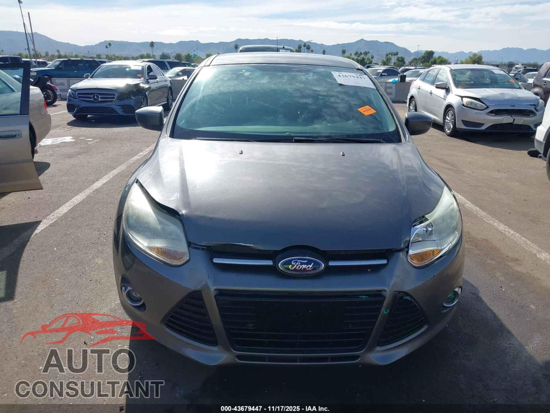 FORD FOCUS 2012 - 1FAHP3K29CL227467