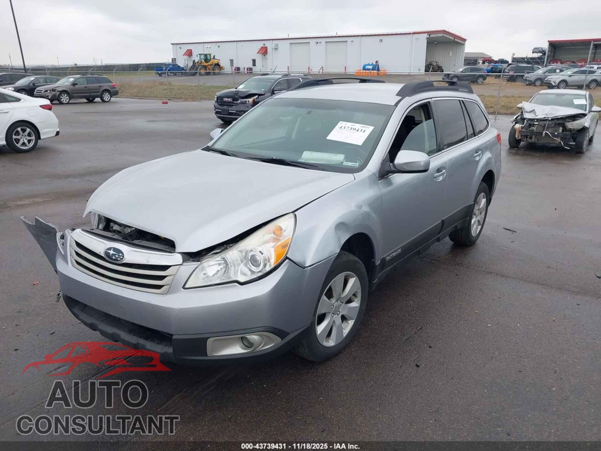 SUBARU OUTBACK 2012 - 4S4BRBCC1C3301231