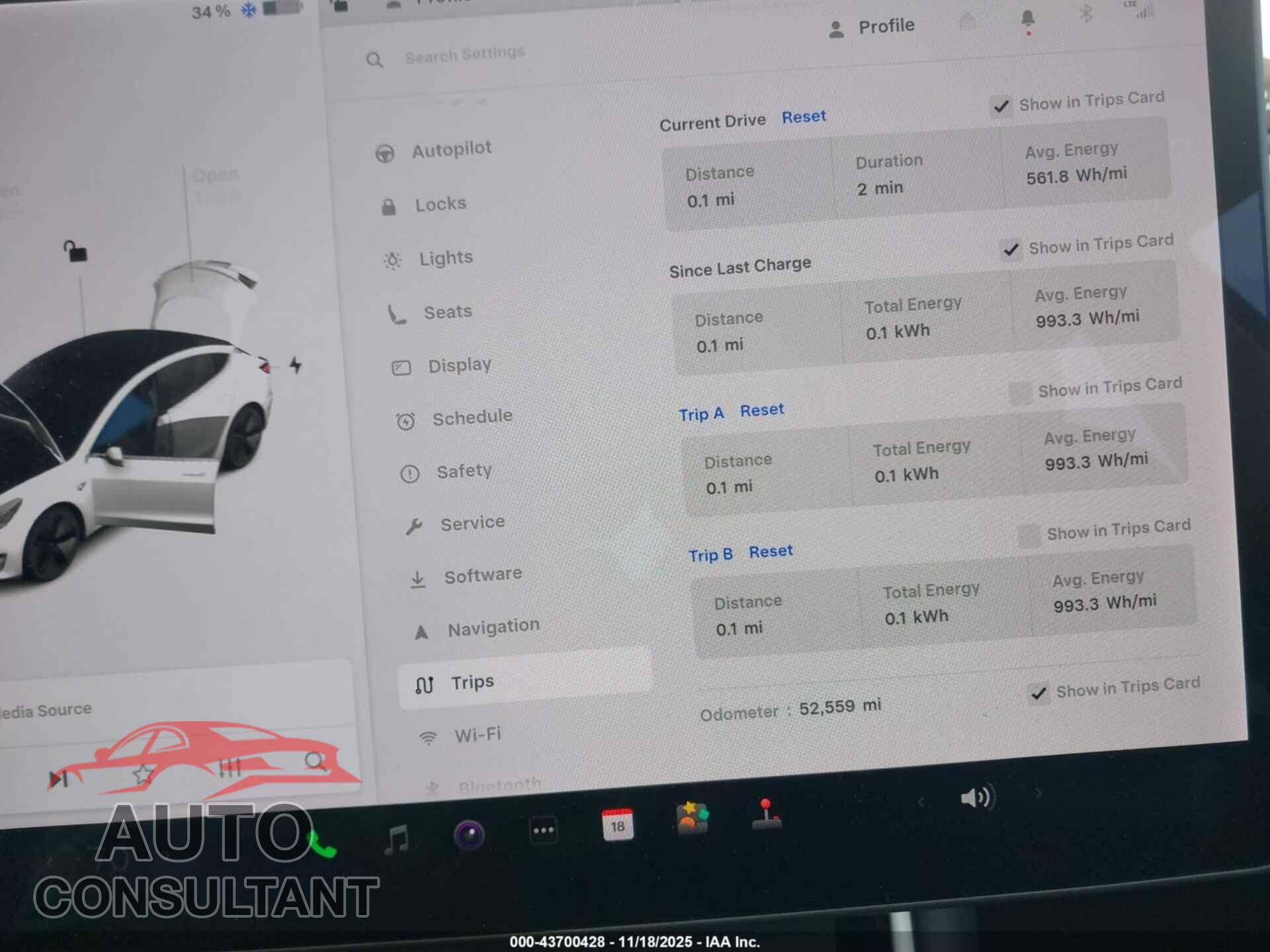 TESLA MODEL 3 2020 - 5YJ3E1EA3LF706777