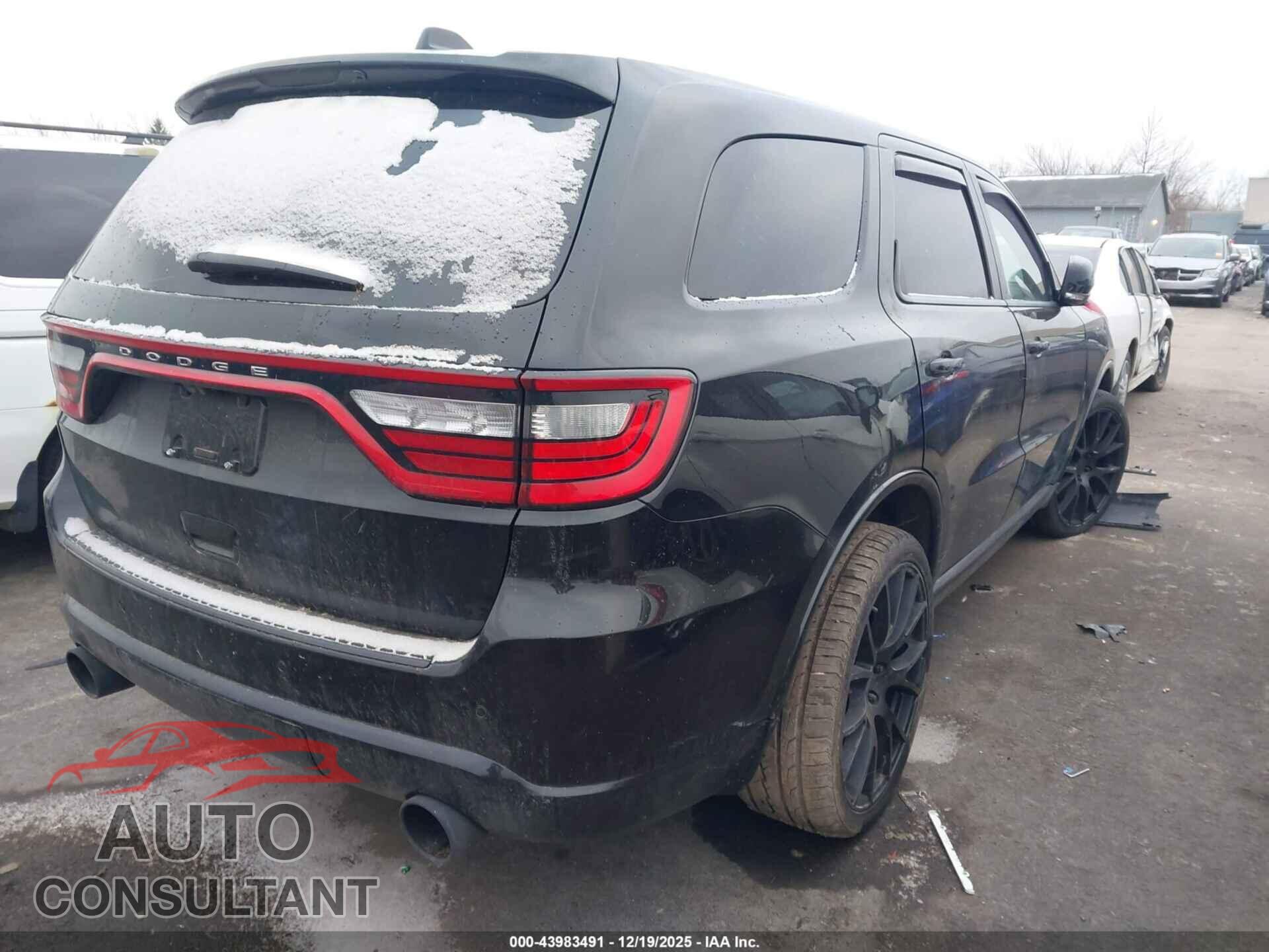 DODGE DURANGO 2018 - 1C4SDJCTXJC283029