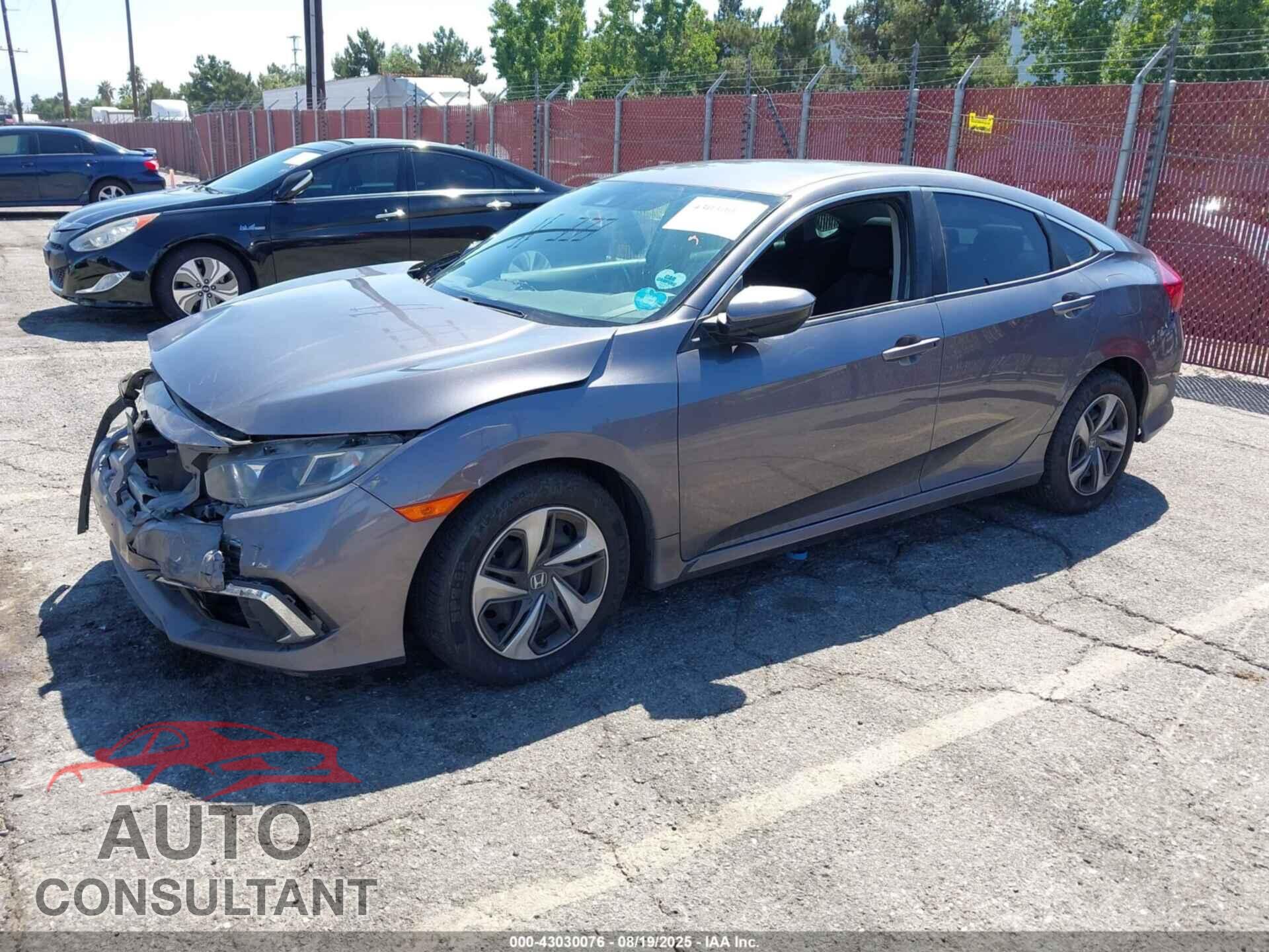 HONDA CIVIC 2020 - 19XFC2F64LE213909