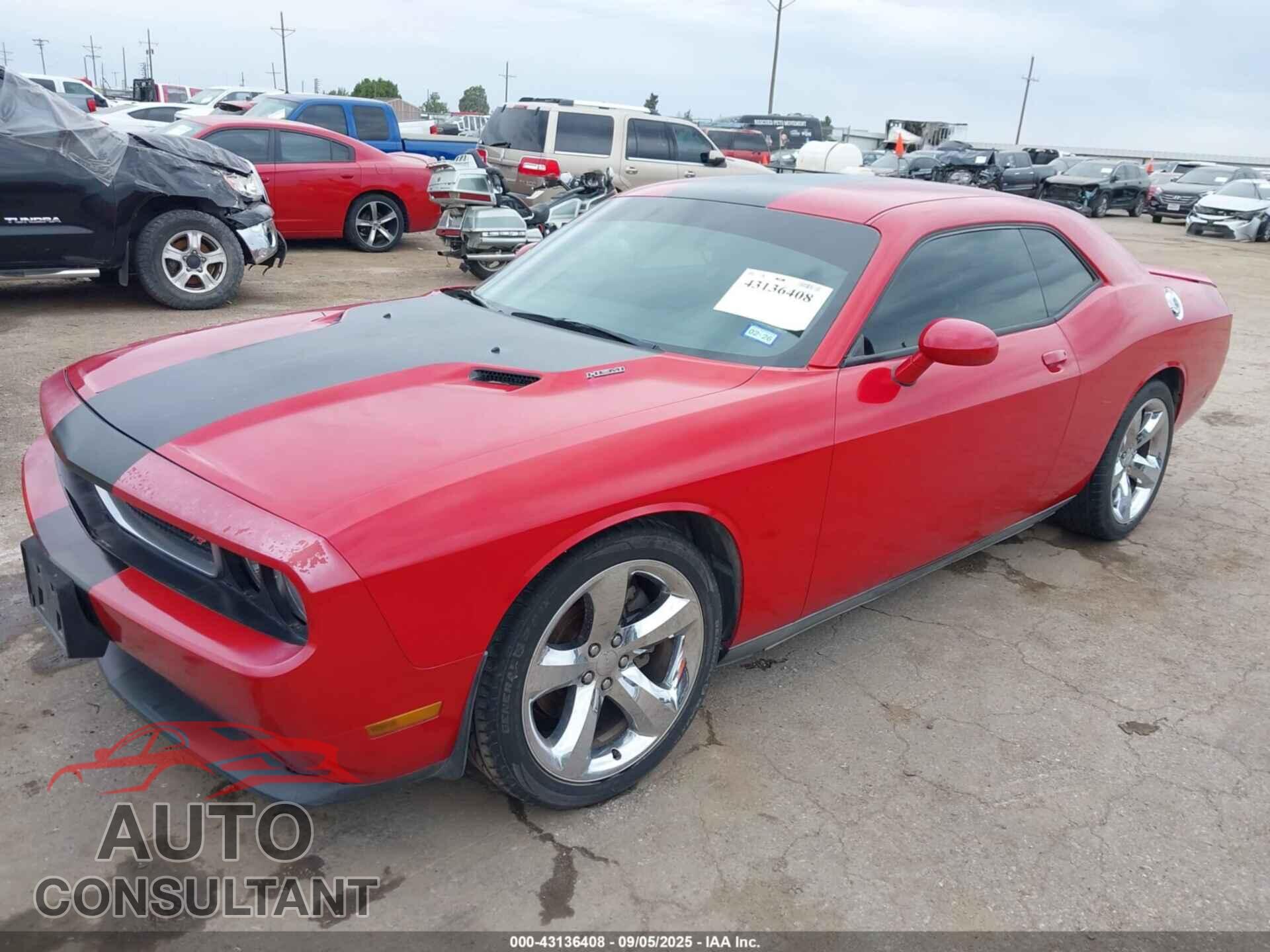 DODGE CHALLENGER 2012 - 2C3CDYBT6CH280261