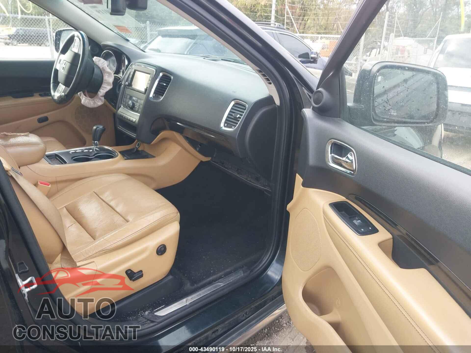 DODGE DURANGO 2012 - 1C4RDJEGXCC182834