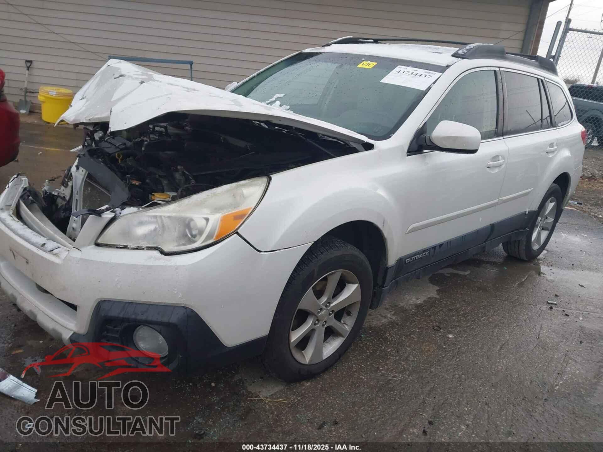 SUBARU OUTBACK 2013 - 4S4BRCKC6D3300570