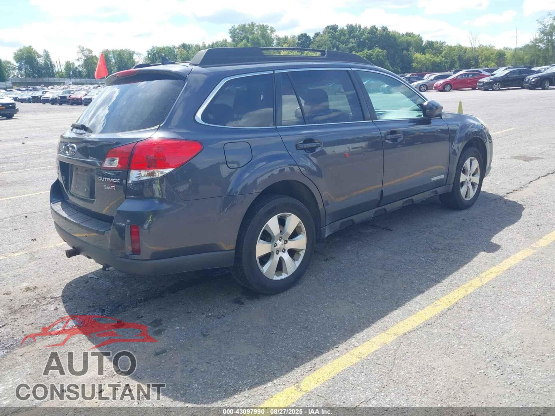 SUBARU OUTBACK 2011 - 4S4BRELC1B2352802