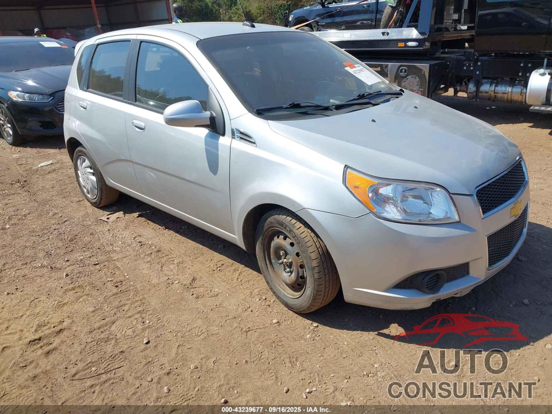 CHEVROLET AVEO 2009 - KL1TD66E29B650920