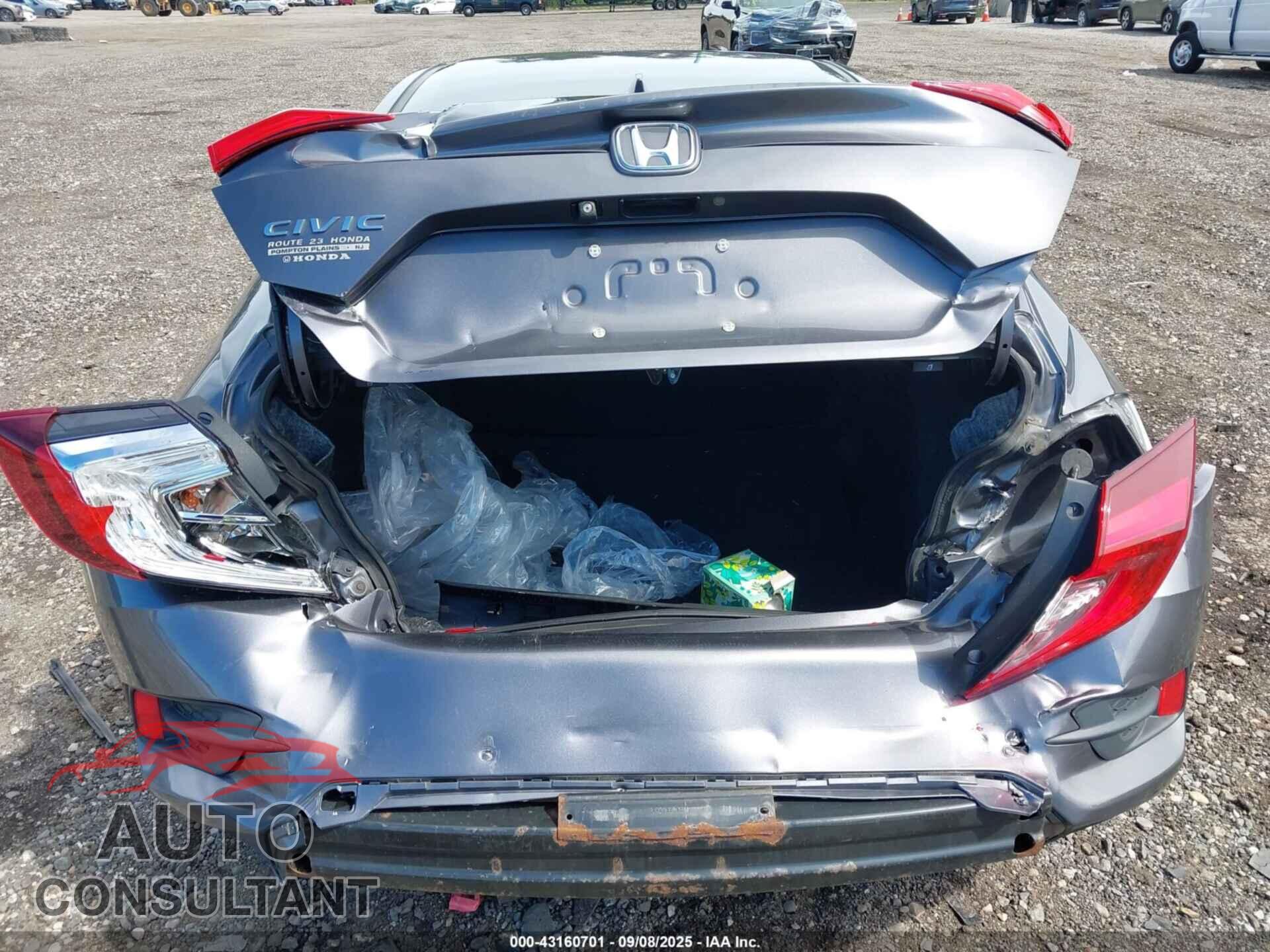 HONDA CIVIC 2017 - 19XFC2F78HE220104