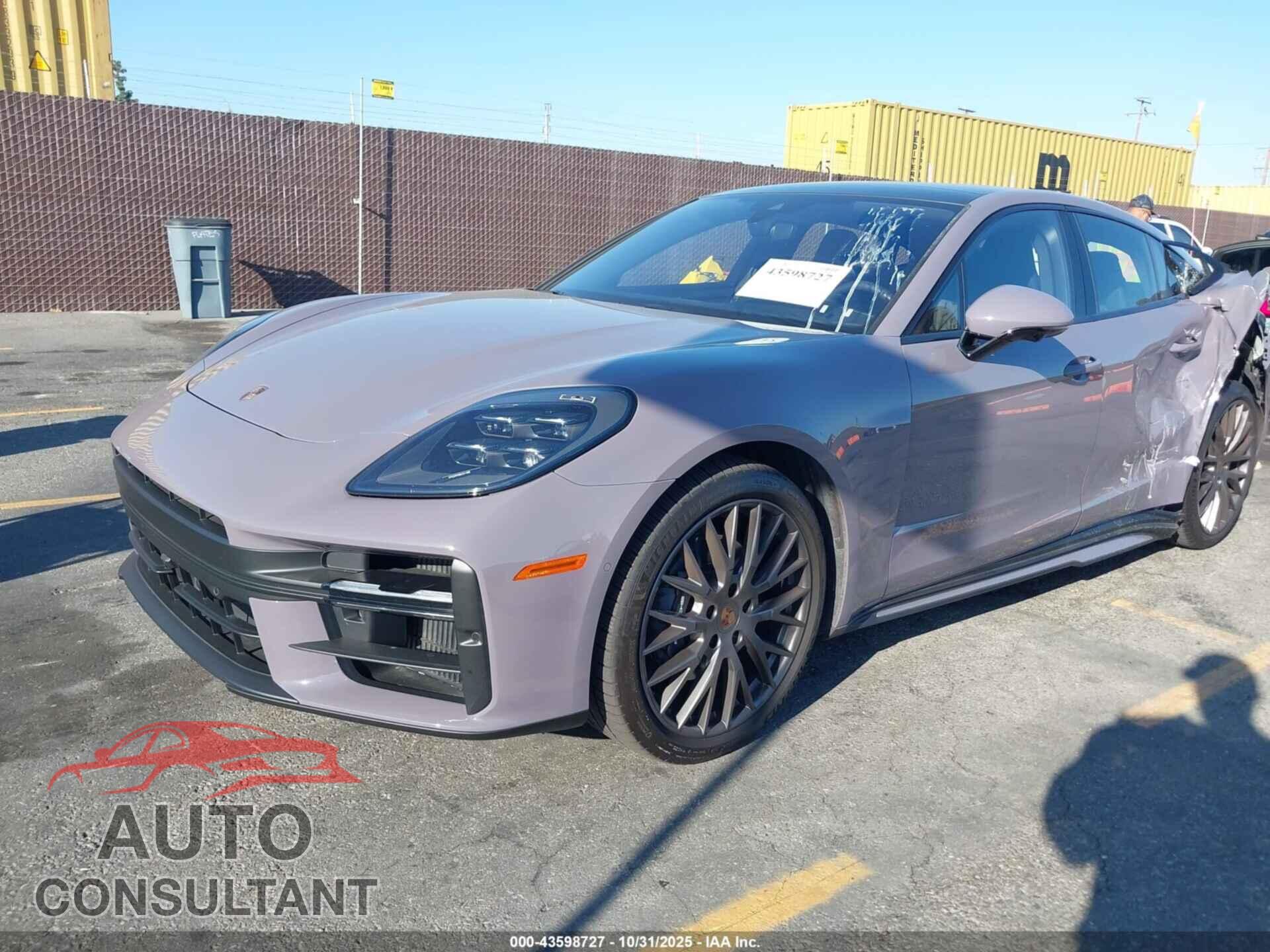 PORSCHE PANAMERA 2025 - WP0AA2YA0SL007719