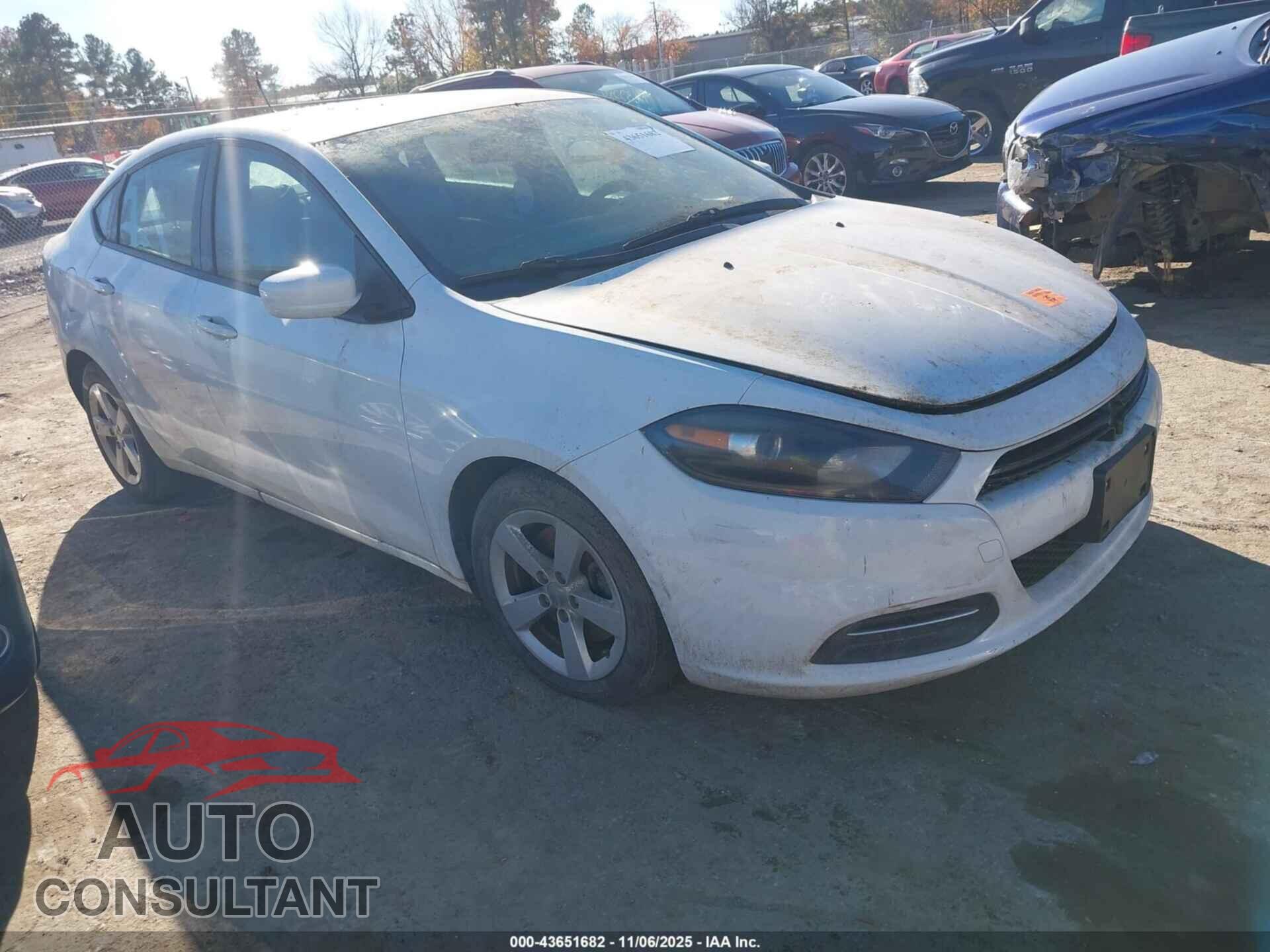 DODGE DART 2015 - 1C3CDFBB1FD310084