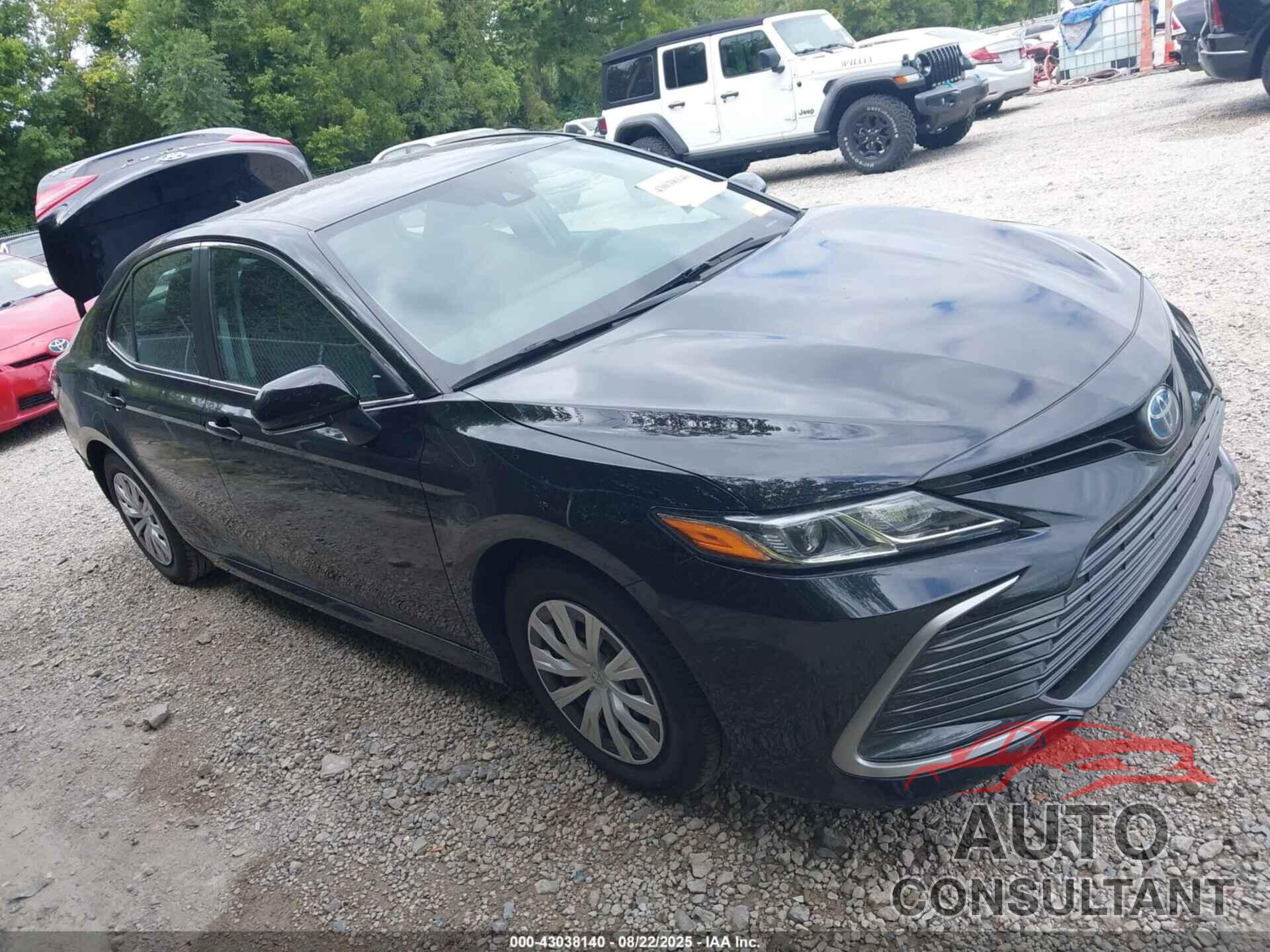 TOYOTA CAMRY 2022 - 4T1C31AK3NU574937