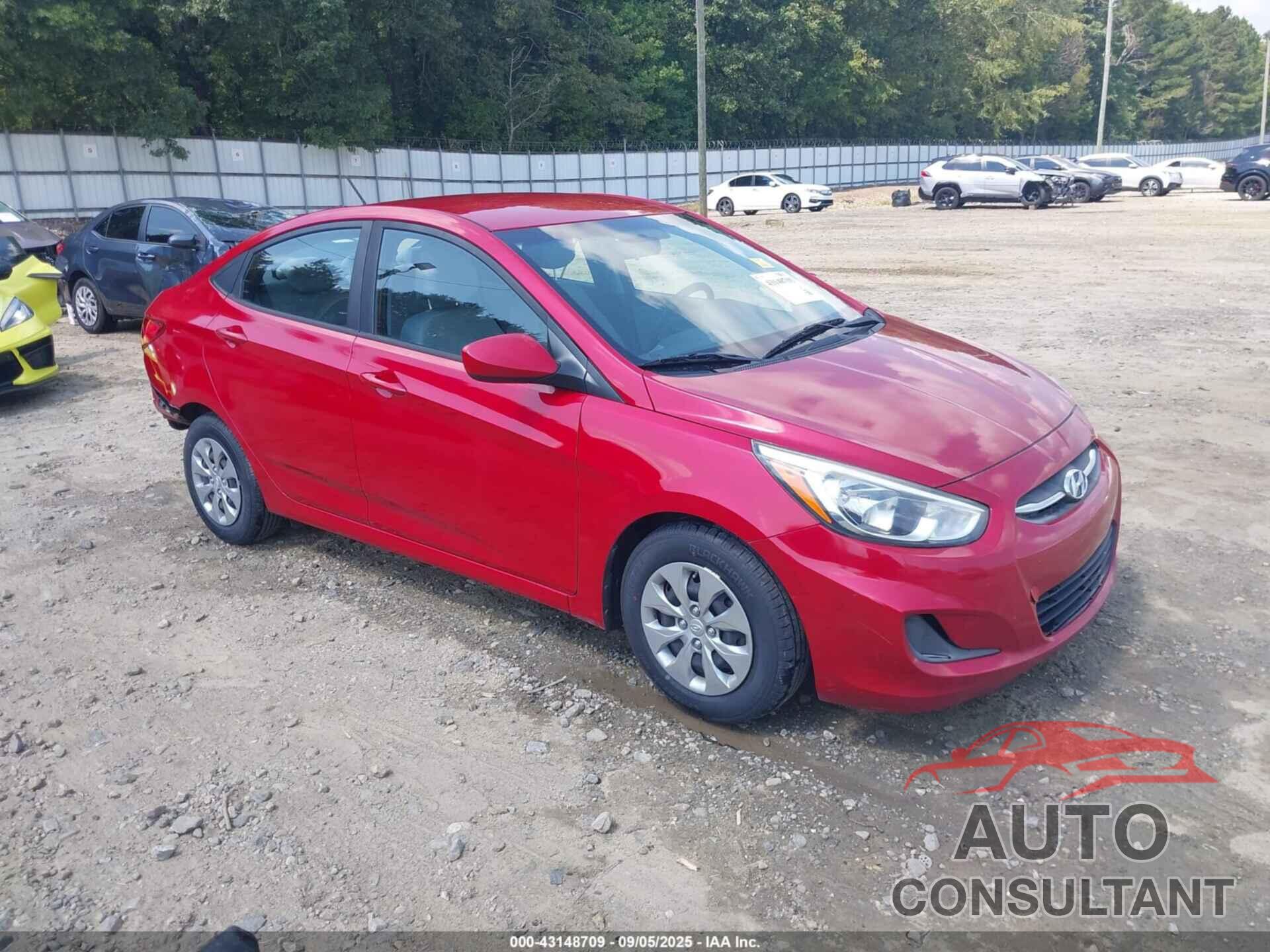 HYUNDAI ACCENT 2017 - KMHCT4AE8HU240998