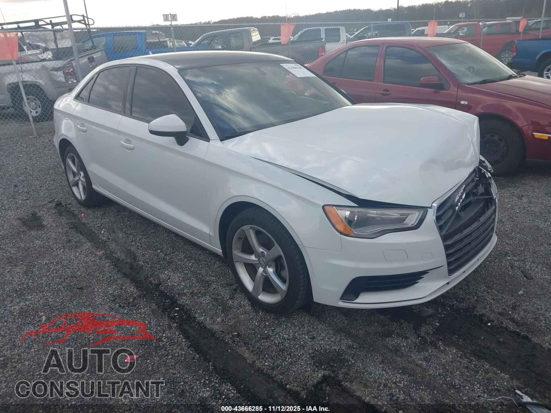 AUDI A3 2015 - WAUBFGFF2F1103349