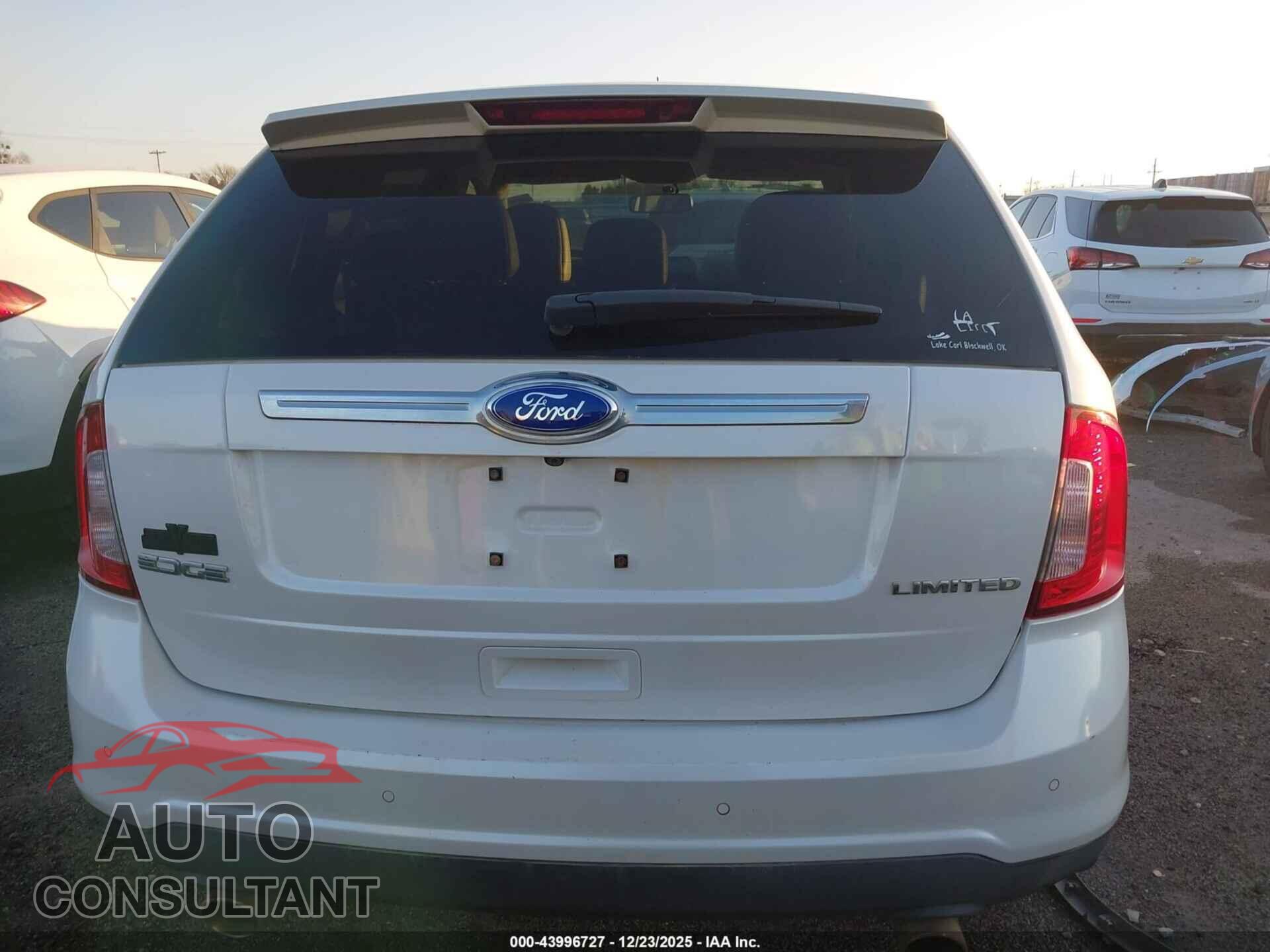 FORD EDGE 2011 - 2FMDK3KC1BBB03364