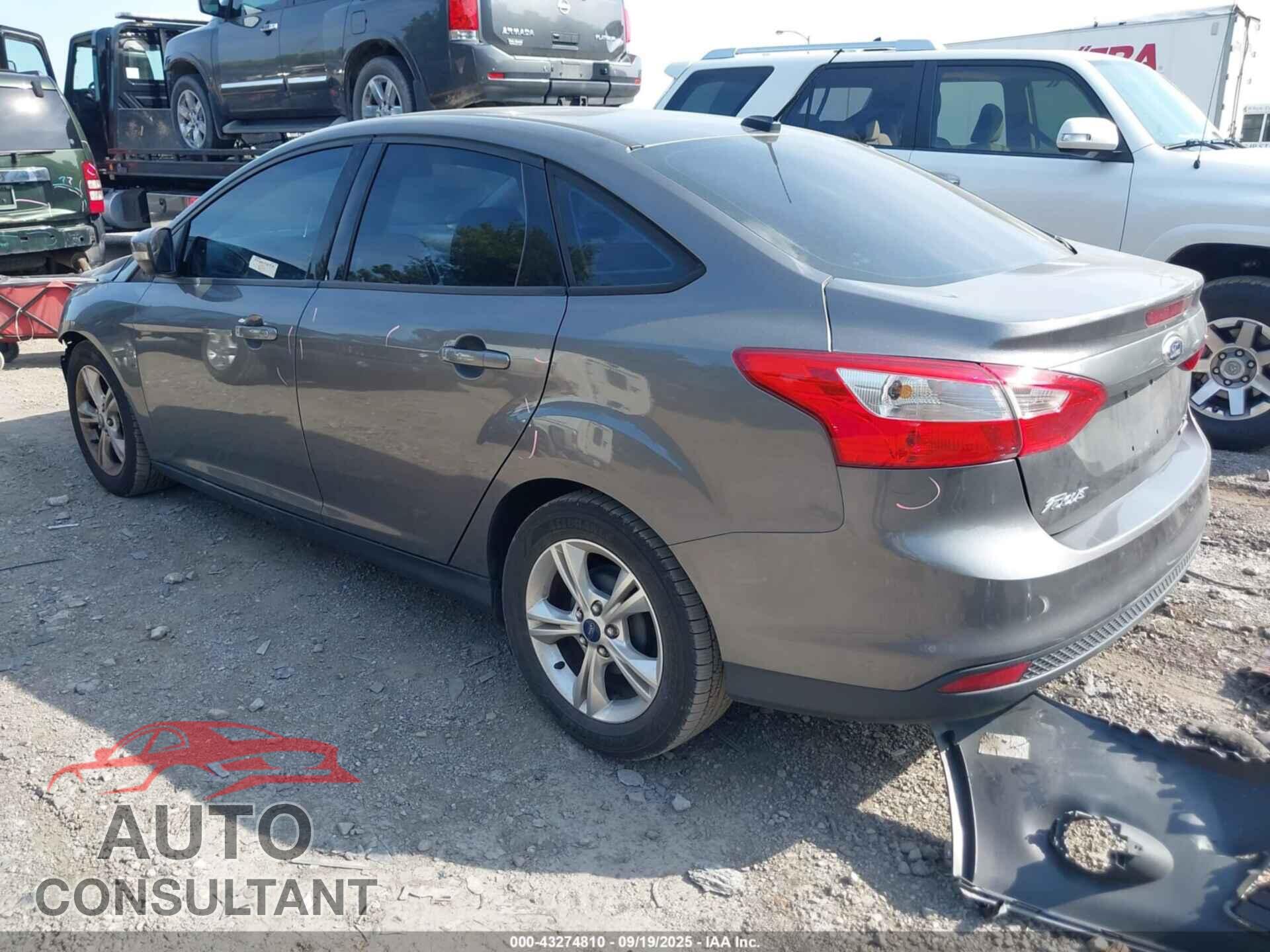 FORD FOCUS 2013 - 1FADP3F2XDL289096