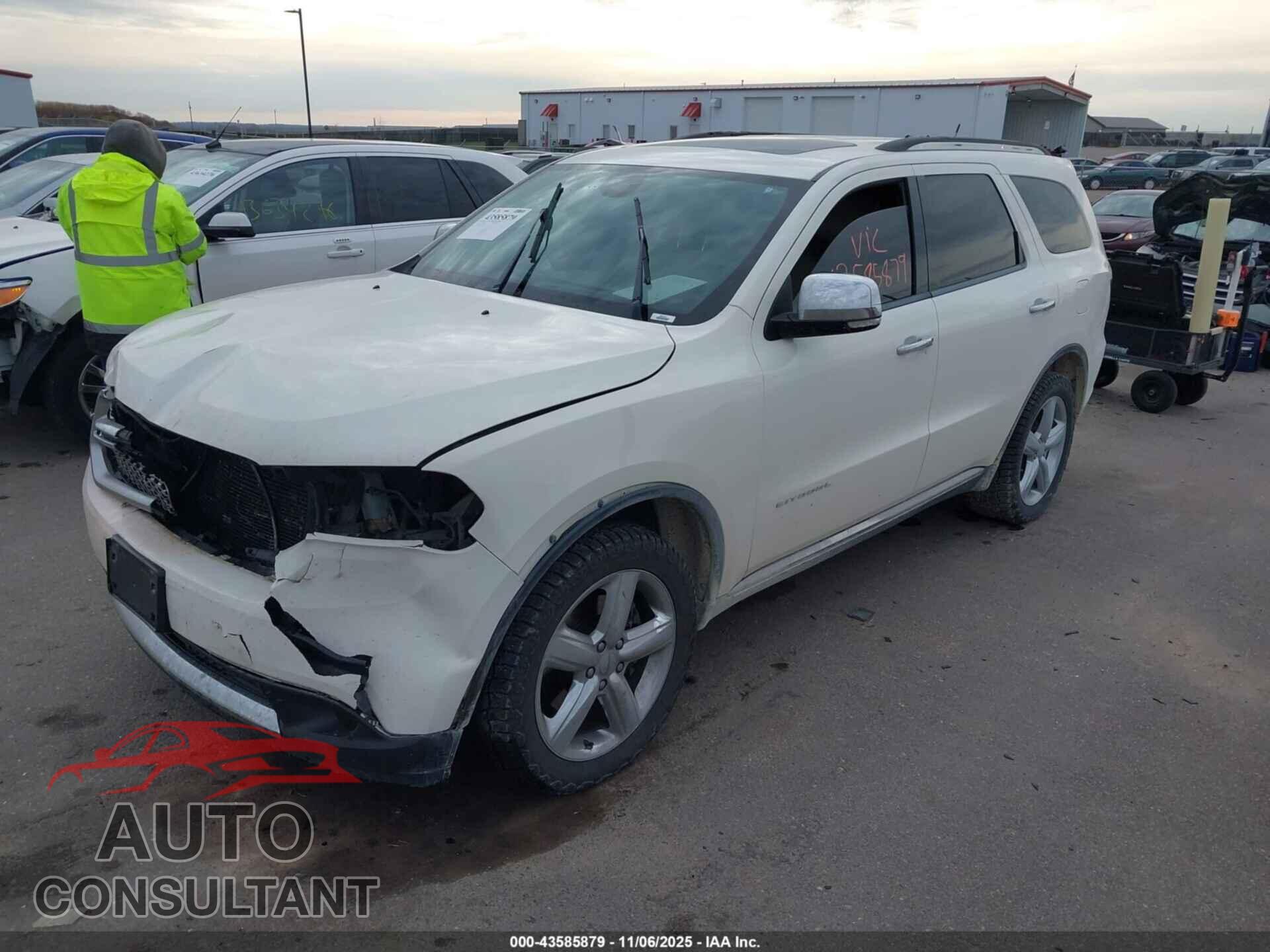DODGE DURANGO 2012 - 1C4SDJET6CC286266