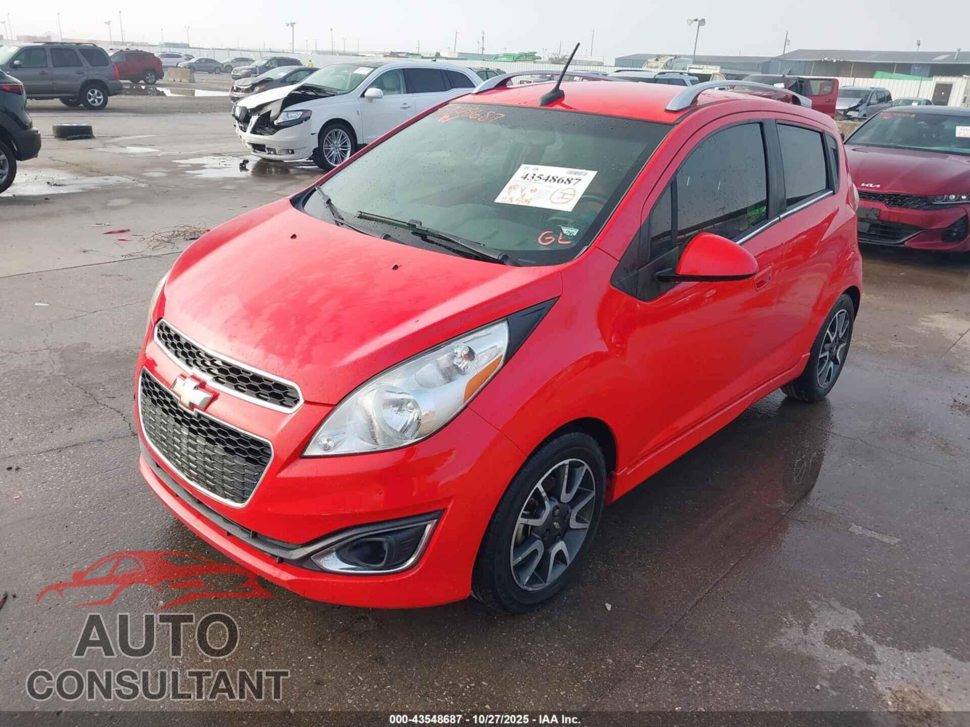 CHEVROLET SPARK 2013 - KL8CF6S96DC576621