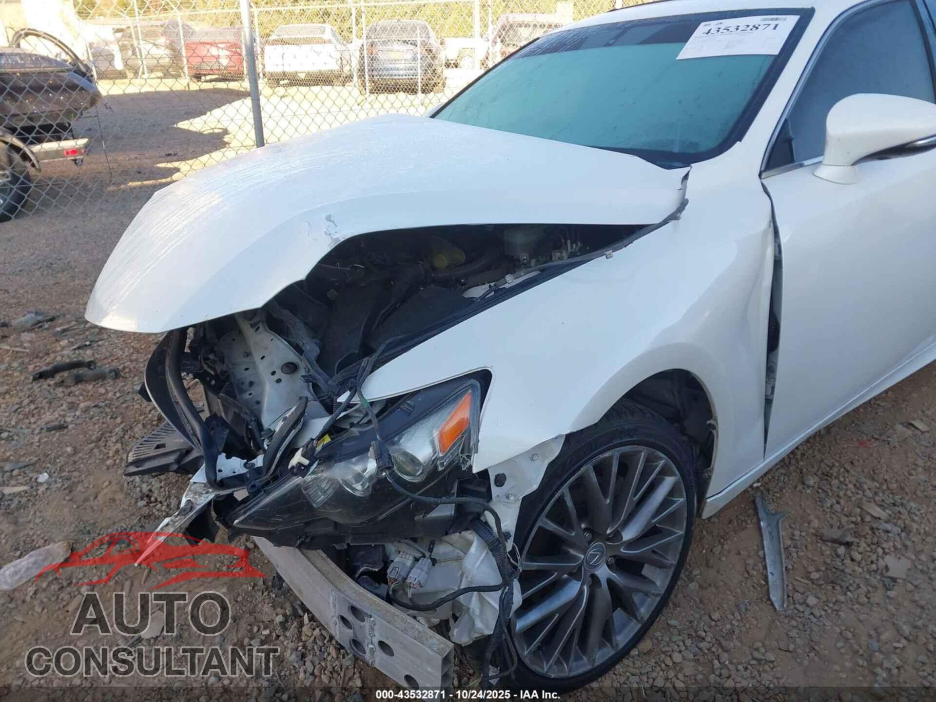 LEXUS IS 250 2015 - JTHBF1D20F5076384