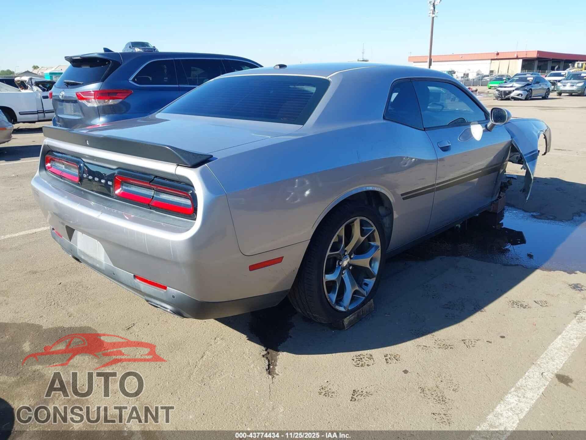 DODGE CHALLENGER 2016 - 2C3CDZAG6GH336232