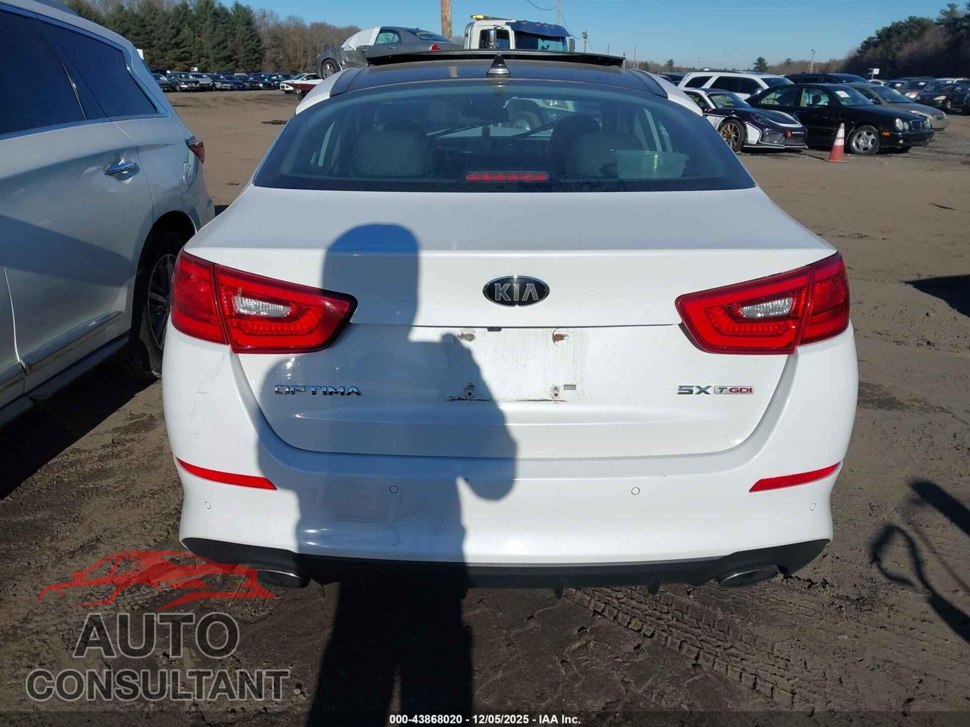 KIA OPTIMA 2015 - 5XXGR4A63FG459934