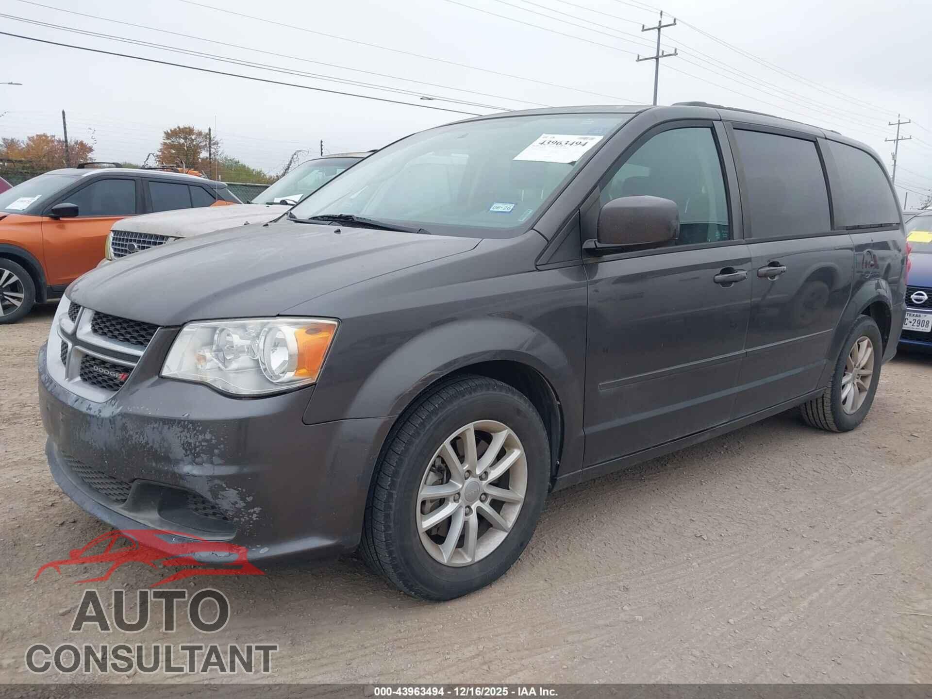 DODGE GRAND CARAVAN 2015 - 2C4RDGCG9FR631664