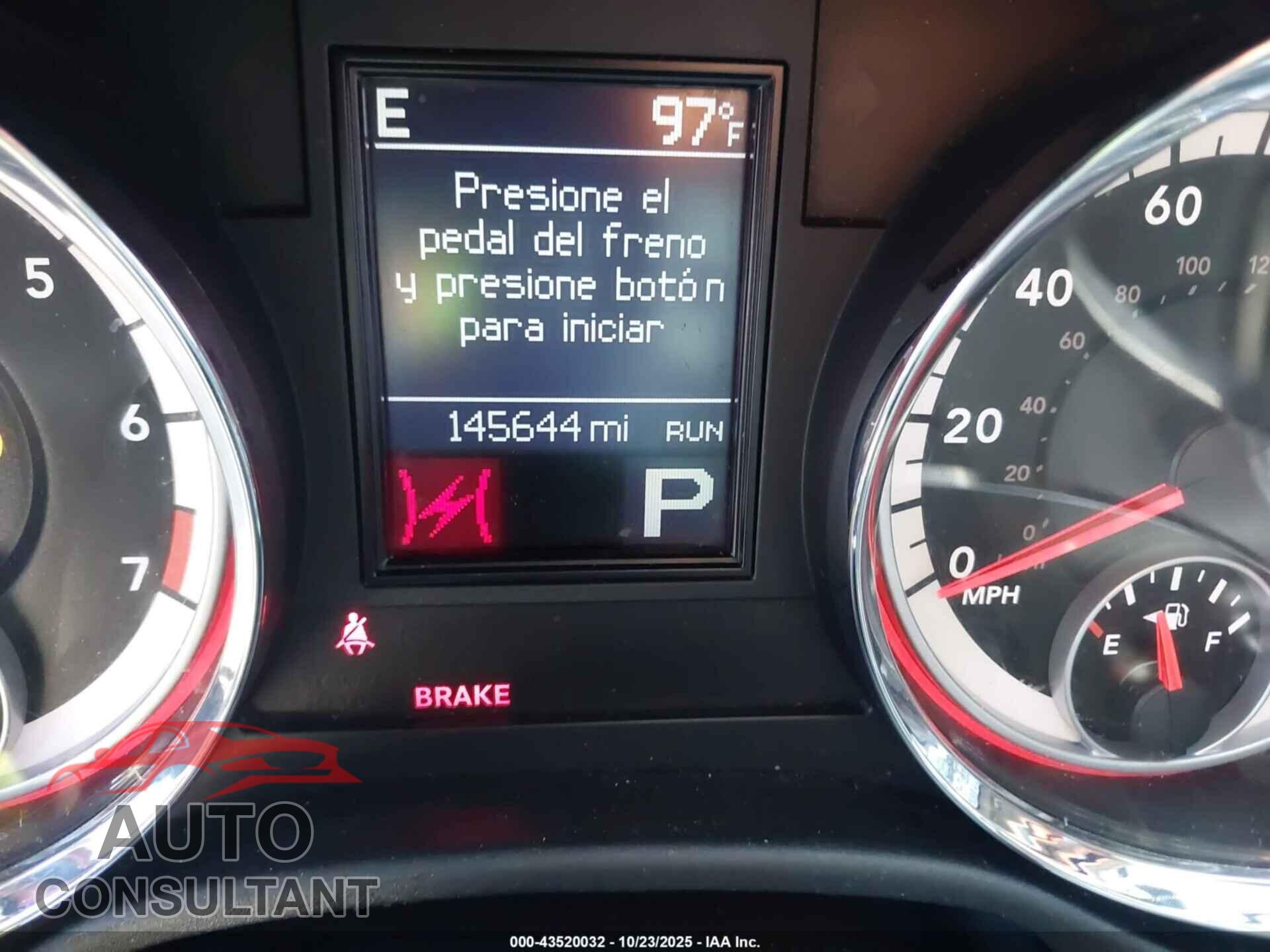 DODGE DURANGO 2011 - 1D4RD4GG2BC729238