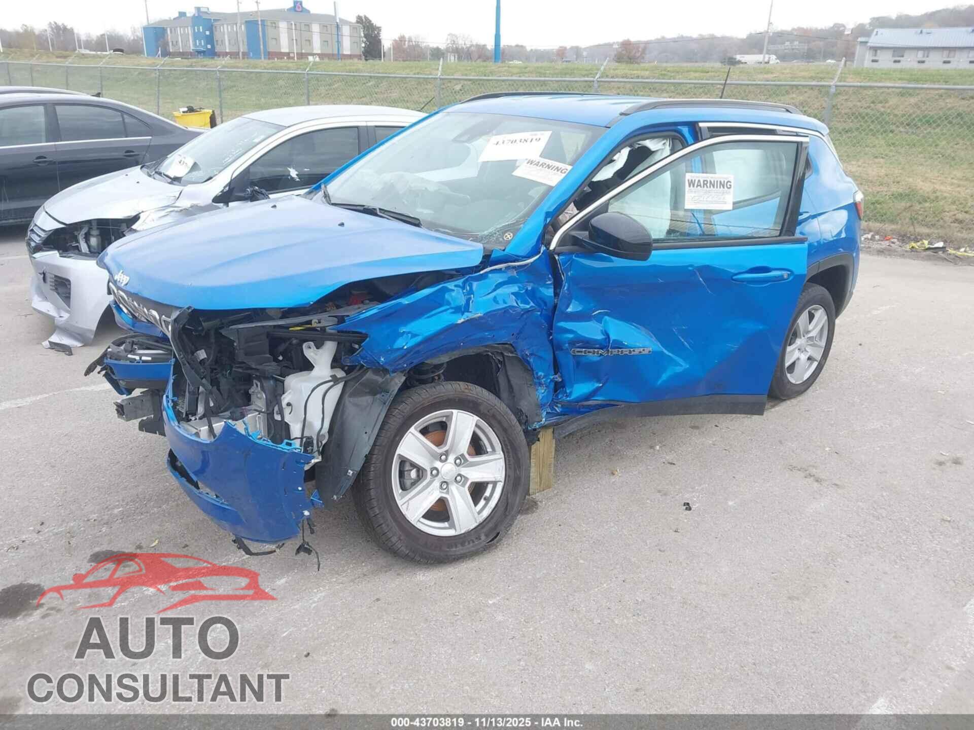 JEEP COMPASS 2022 - 3C4NJDBB9NT231501