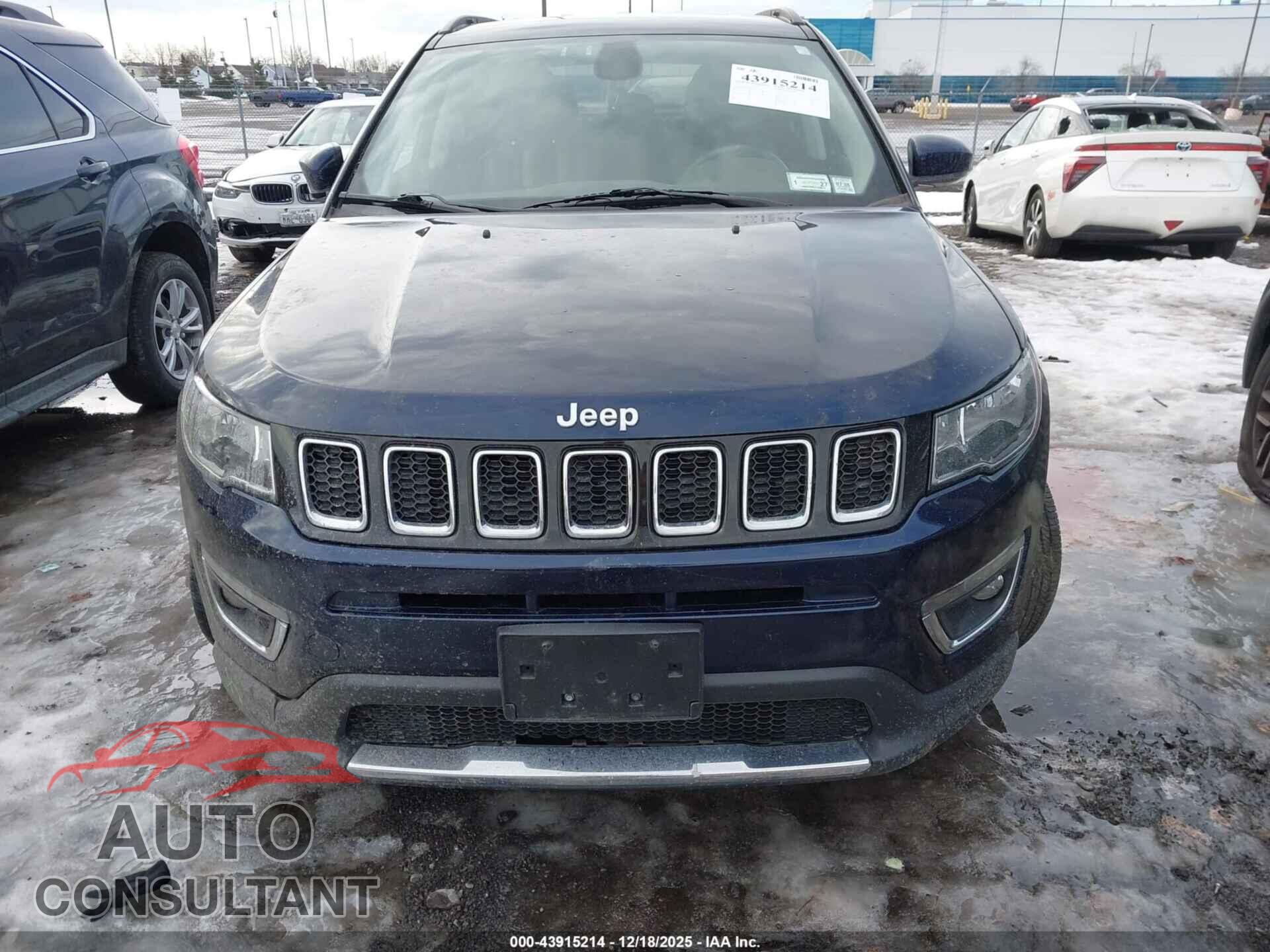 JEEP NEW COMPASS 2017 - 3C4NJDCBXHT631148