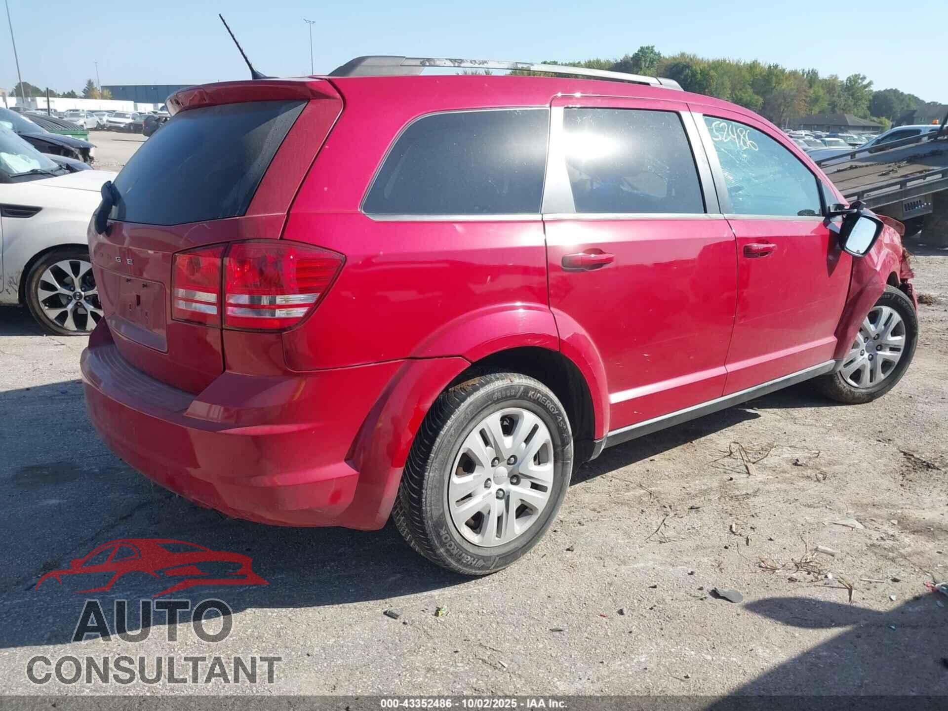 DODGE JOURNEY 2017 - 3C4PDCABXHT603721