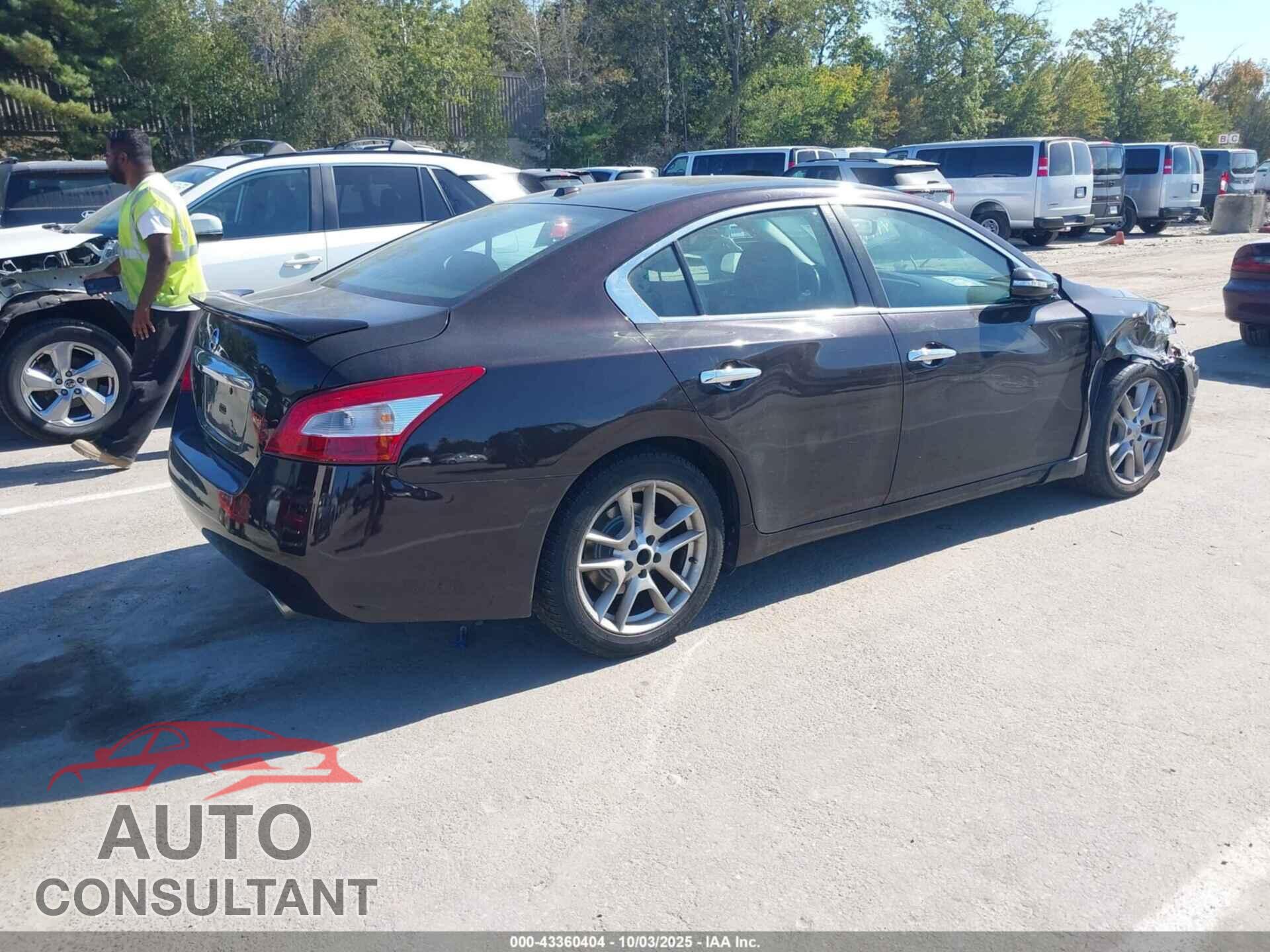 NISSAN MAXIMA 2011 - 1N4AA5AP3BC831753