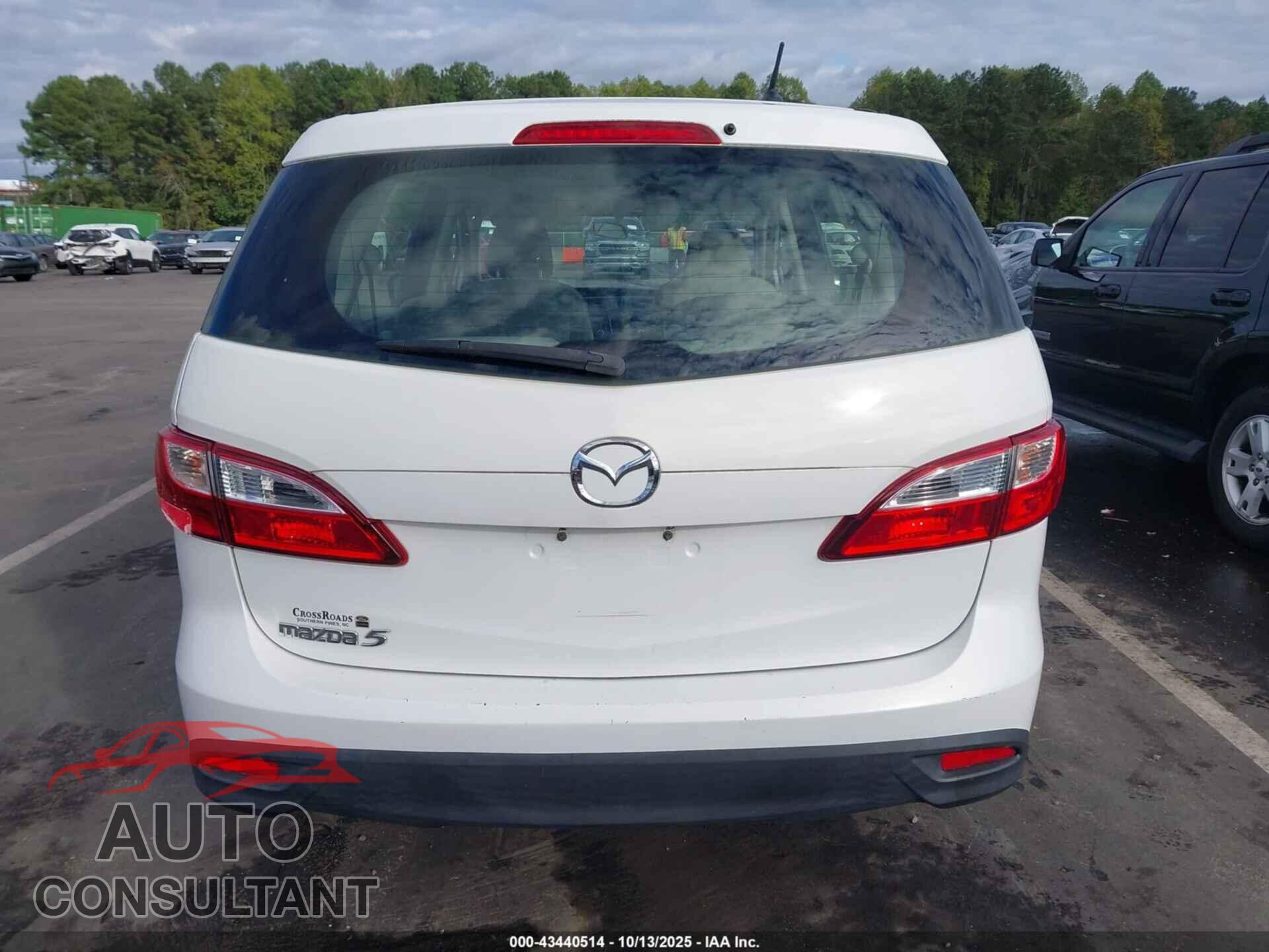 MAZDA MAZDA5 2012 - JM1CW2BL6C0118167