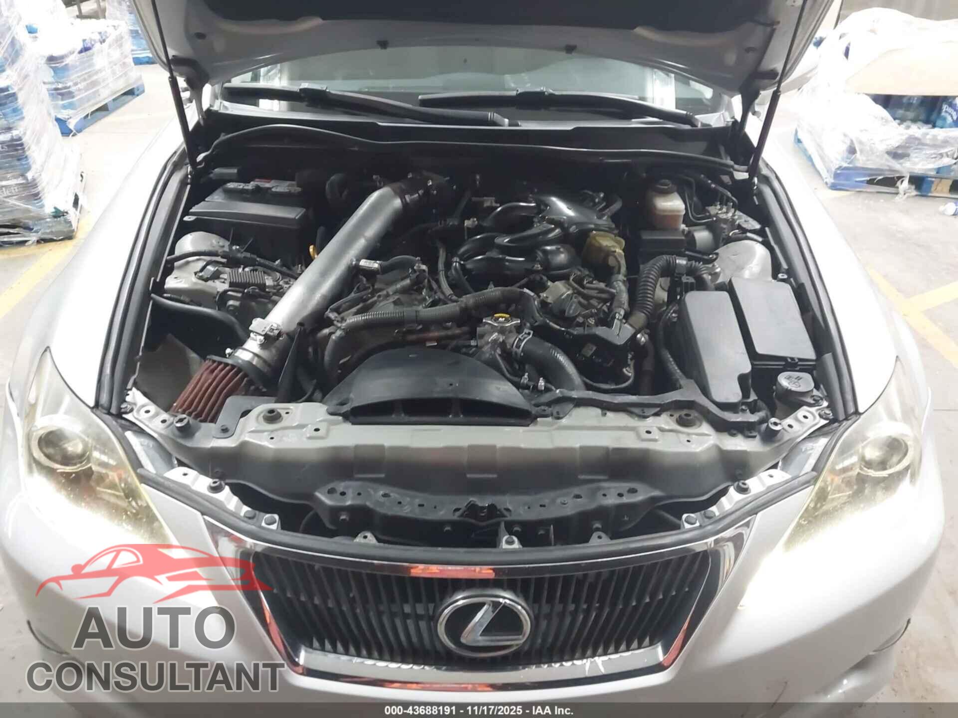 LEXUS IS 250C 2011 - JTHFF2C26B2520565