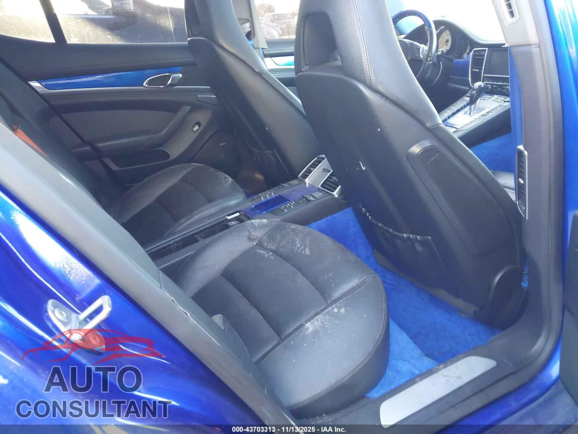 PORSCHE PANAMERA 2012 - WP0AA2A72CL012629