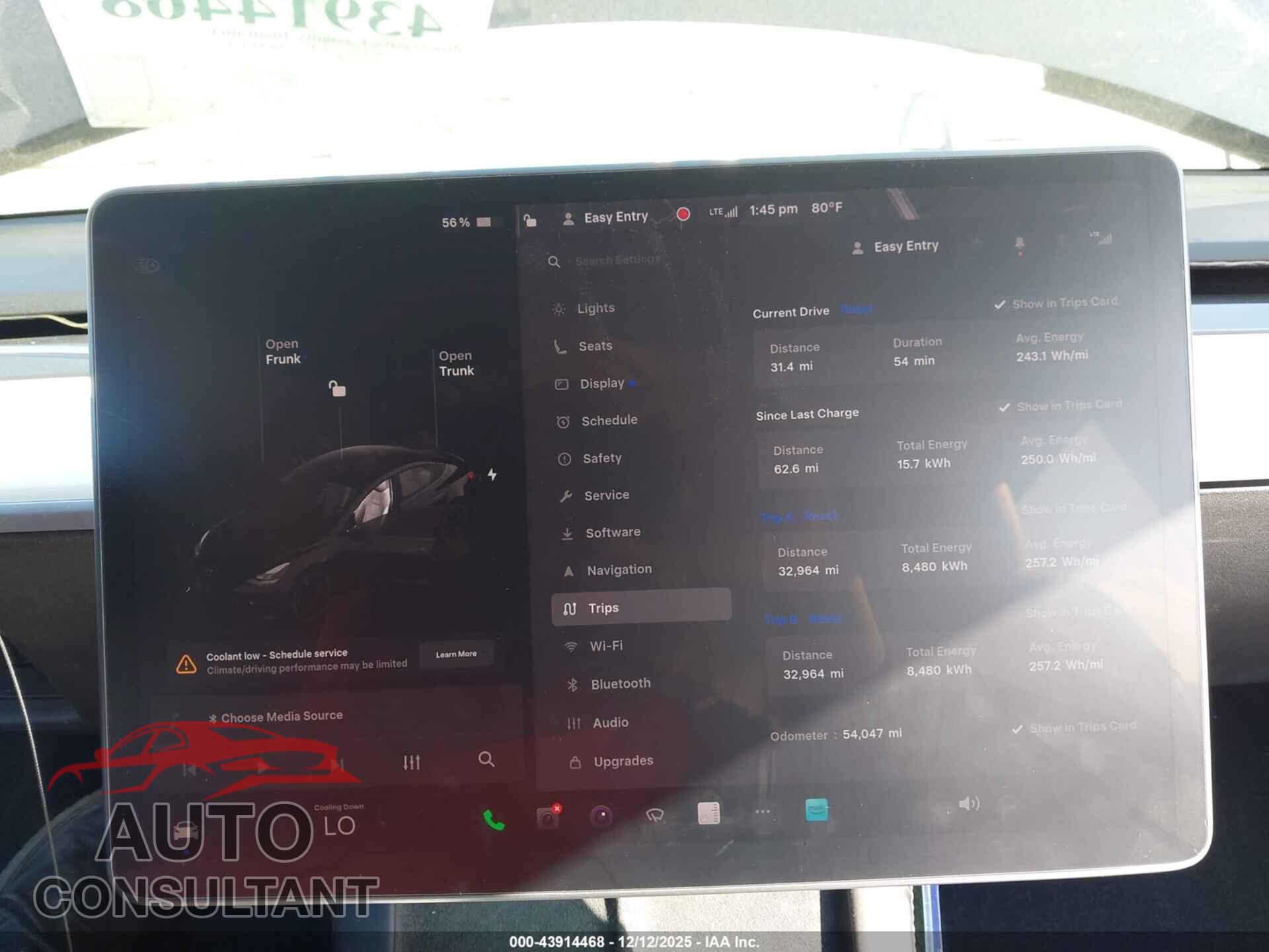 TESLA MODEL 3 2021 - 5YJ3E1EC7MF034760