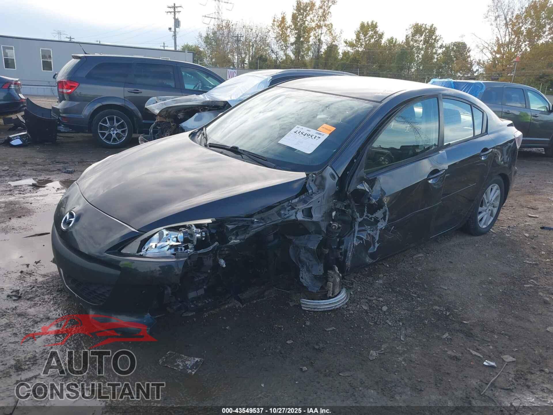 MAZDA MAZDA3 2012 - JM1BL1V70C1631857