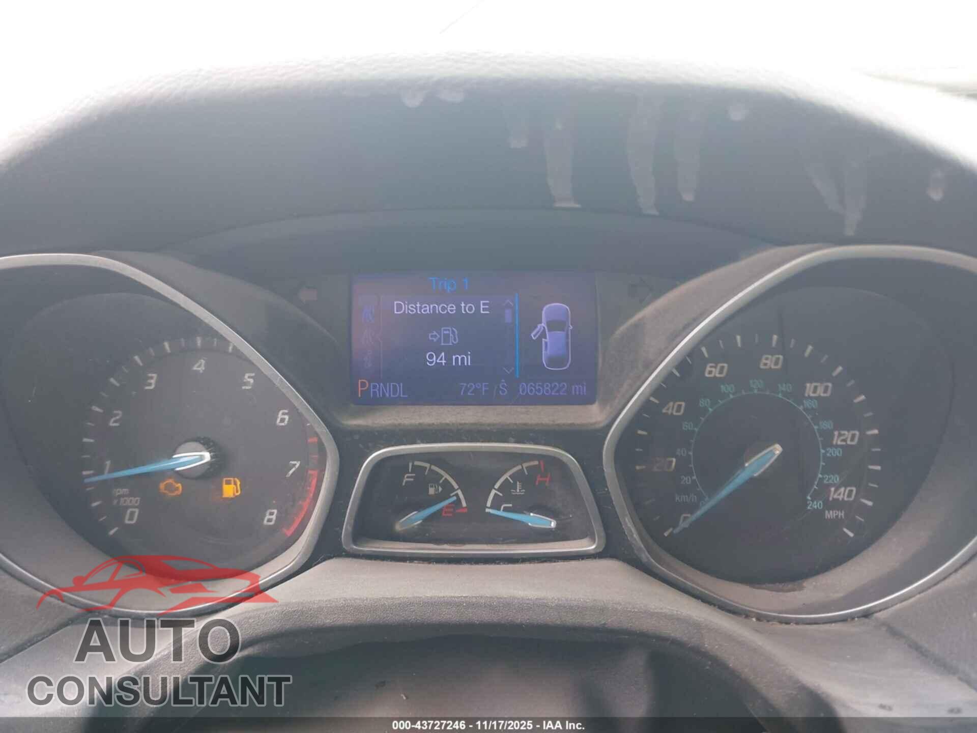 FORD FOCUS 2013 - 1FADP3F24DL174882