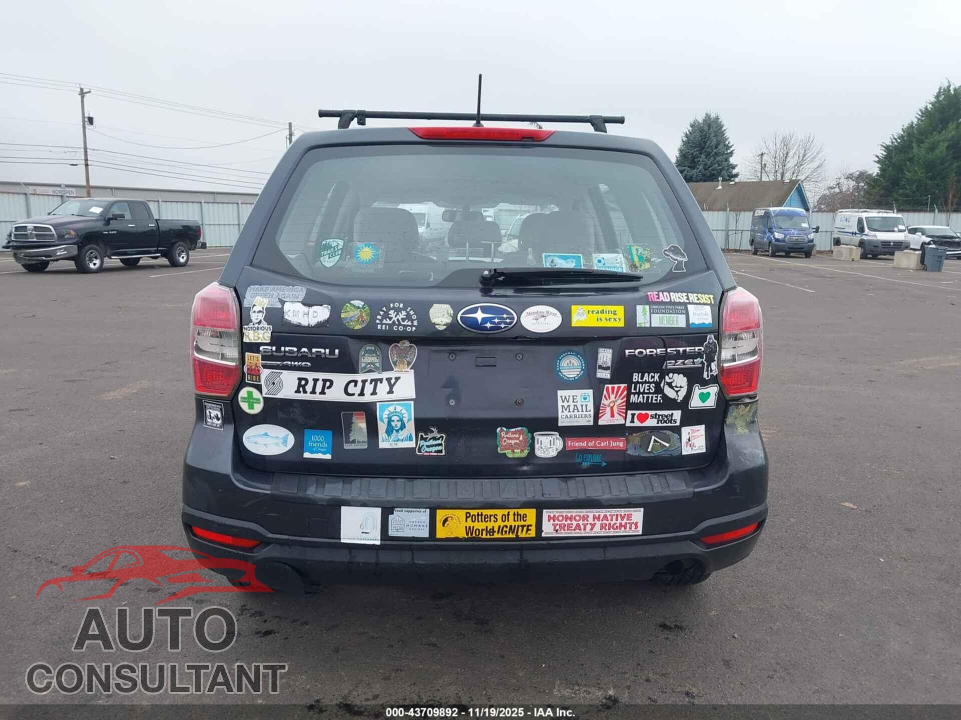 SUBARU FORESTER 2014 - JF2SJAAC2EH451476