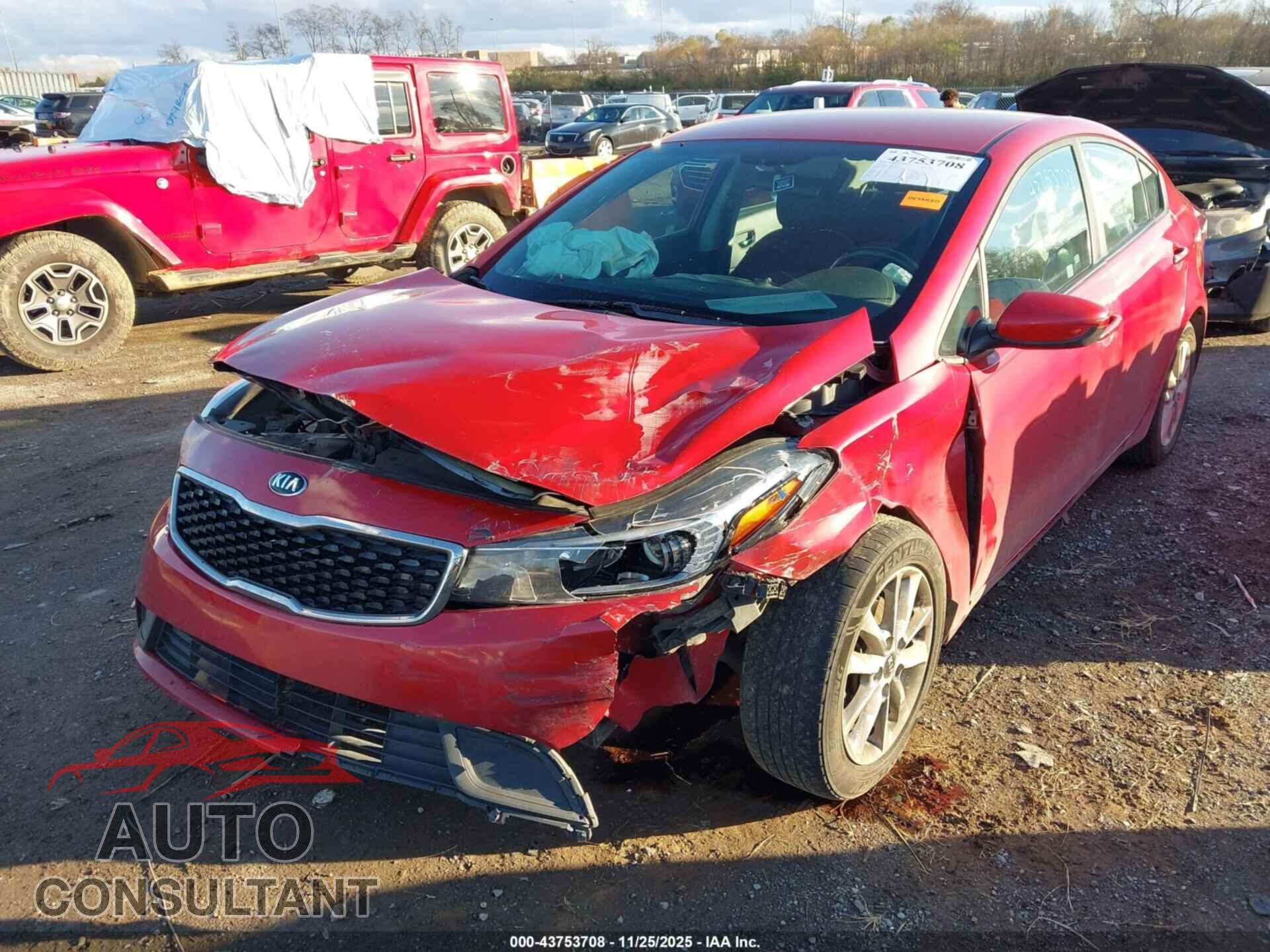KIA FORTE 2017 - 3KPFL4A74HE091412